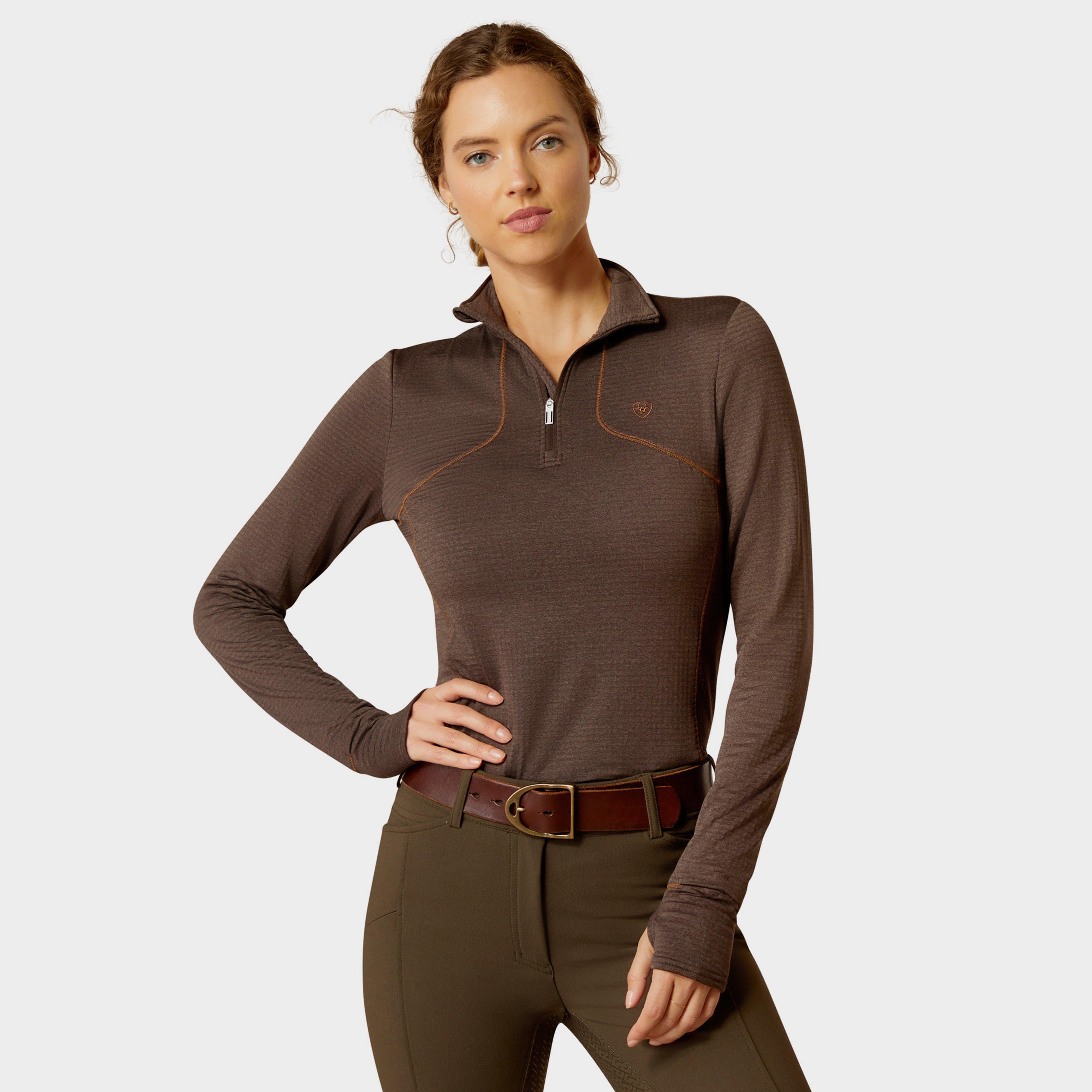 Women's Gridwork 1/4 Zip Base Layer