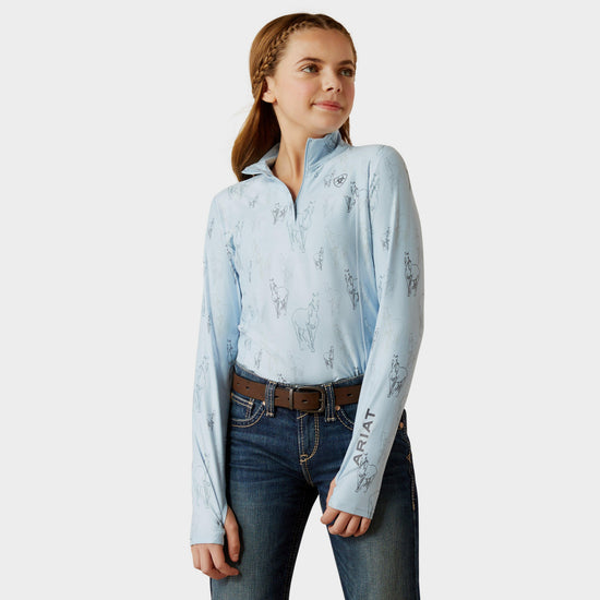 Kids Lowell 3.0 1/4 Zip Base Layer