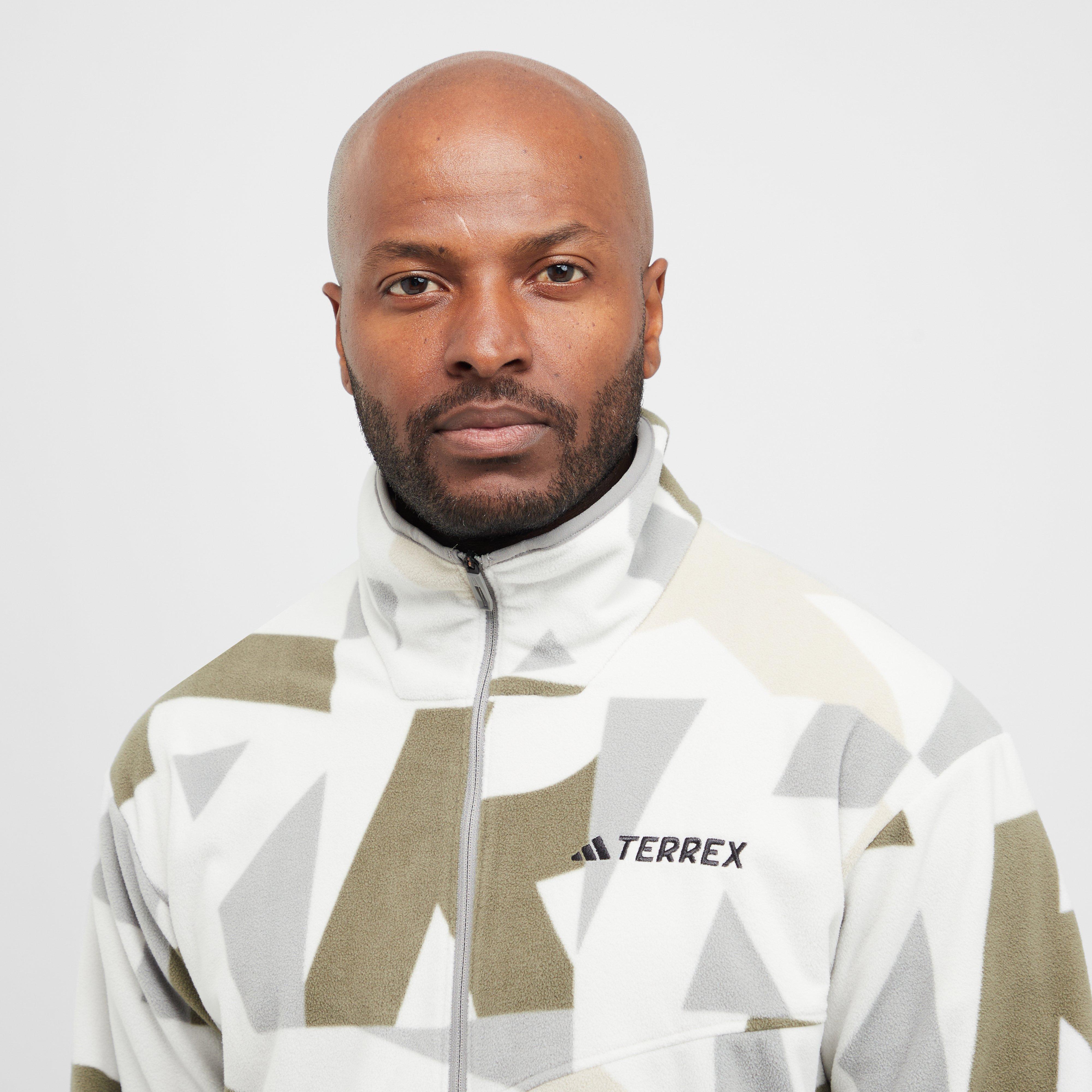 Multi Print Full Zip Fleece