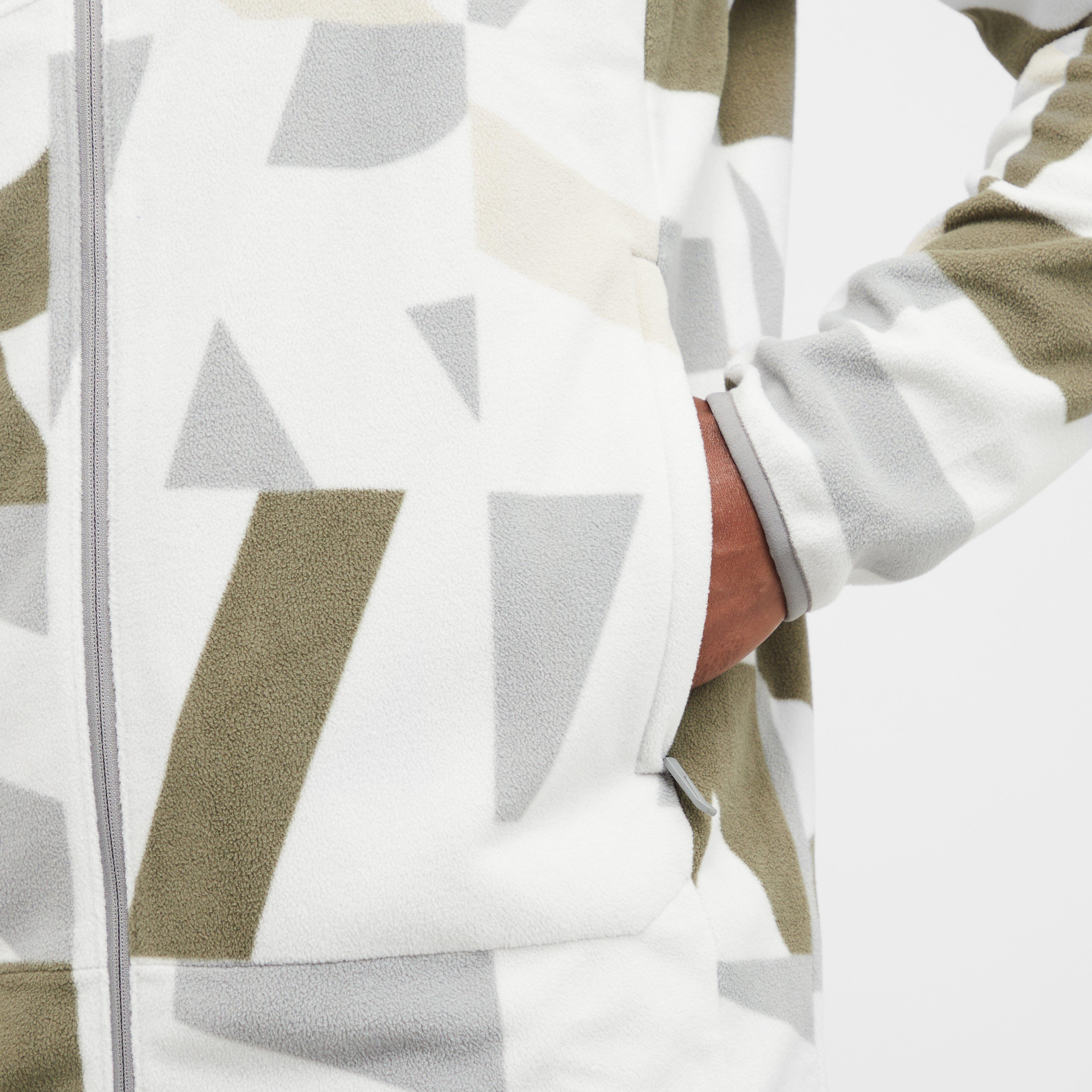 Multi Print Full Zip Fleece