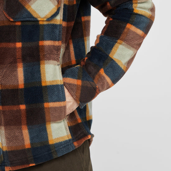 Mens Brucefield Fleece Shacket