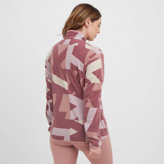 Women’s Multi-Printed Full-Zip Fleece Jacket