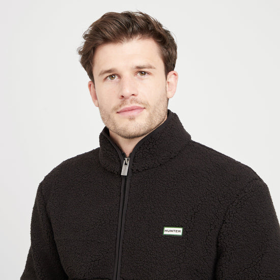 Green Label Men’s Elgin Borg Full Zip Fleece