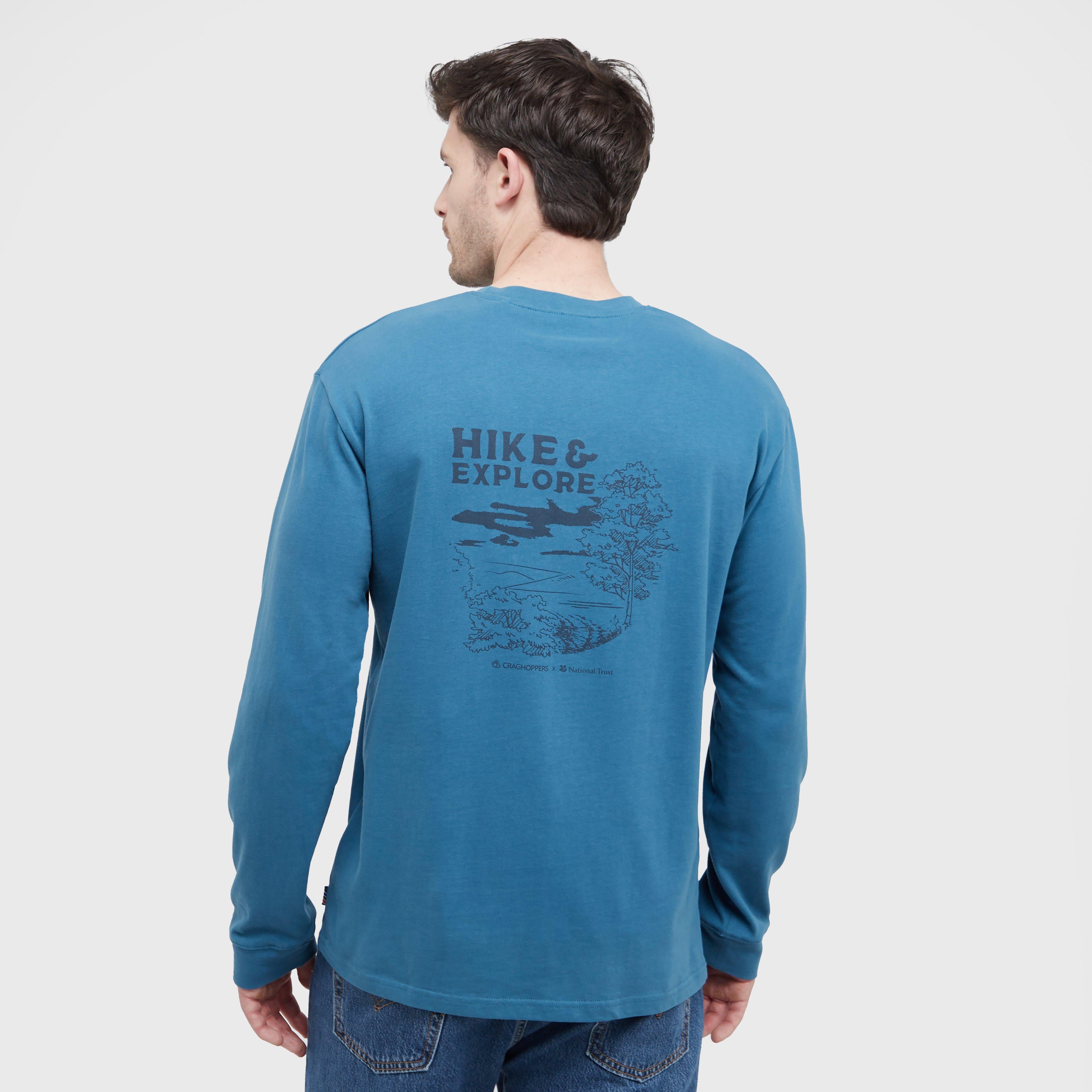 Men's National Trust Limestone Long Sleeve Top