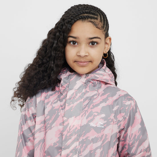 Kids’ Camo Packable Jacket