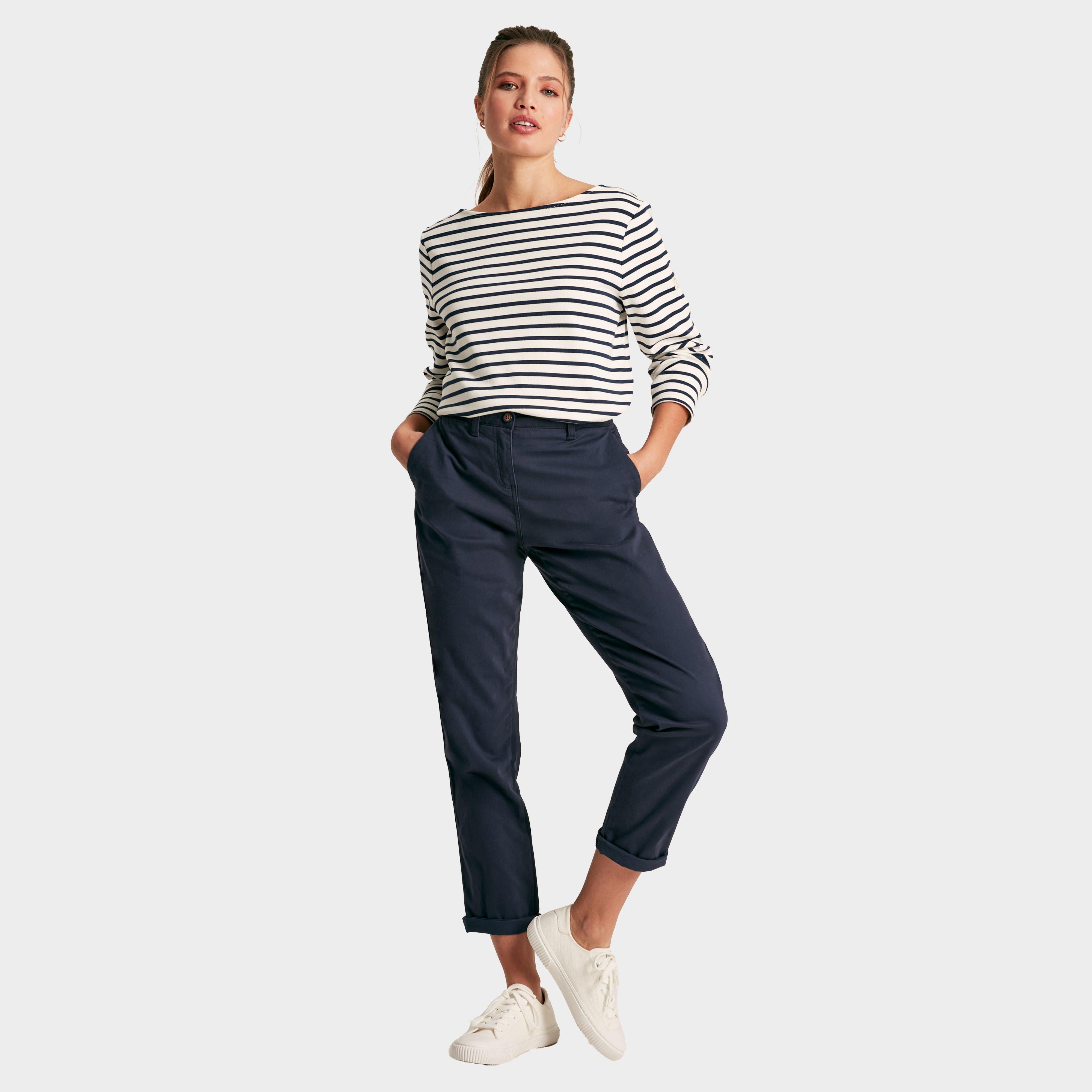 Women's Harbour Striped Boat Neck Breton Top