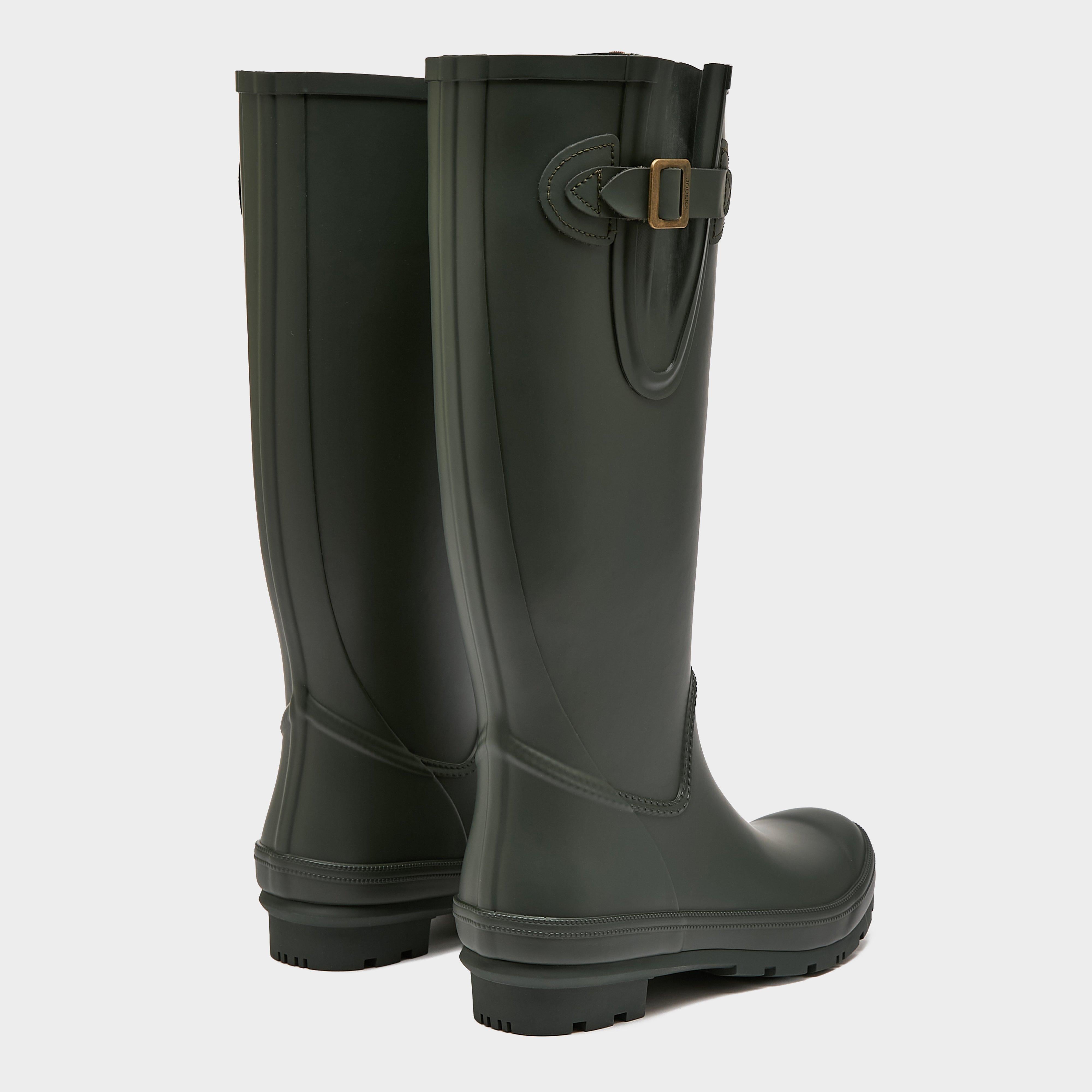 Women's Houghton Adjustable Tall Wellies Green