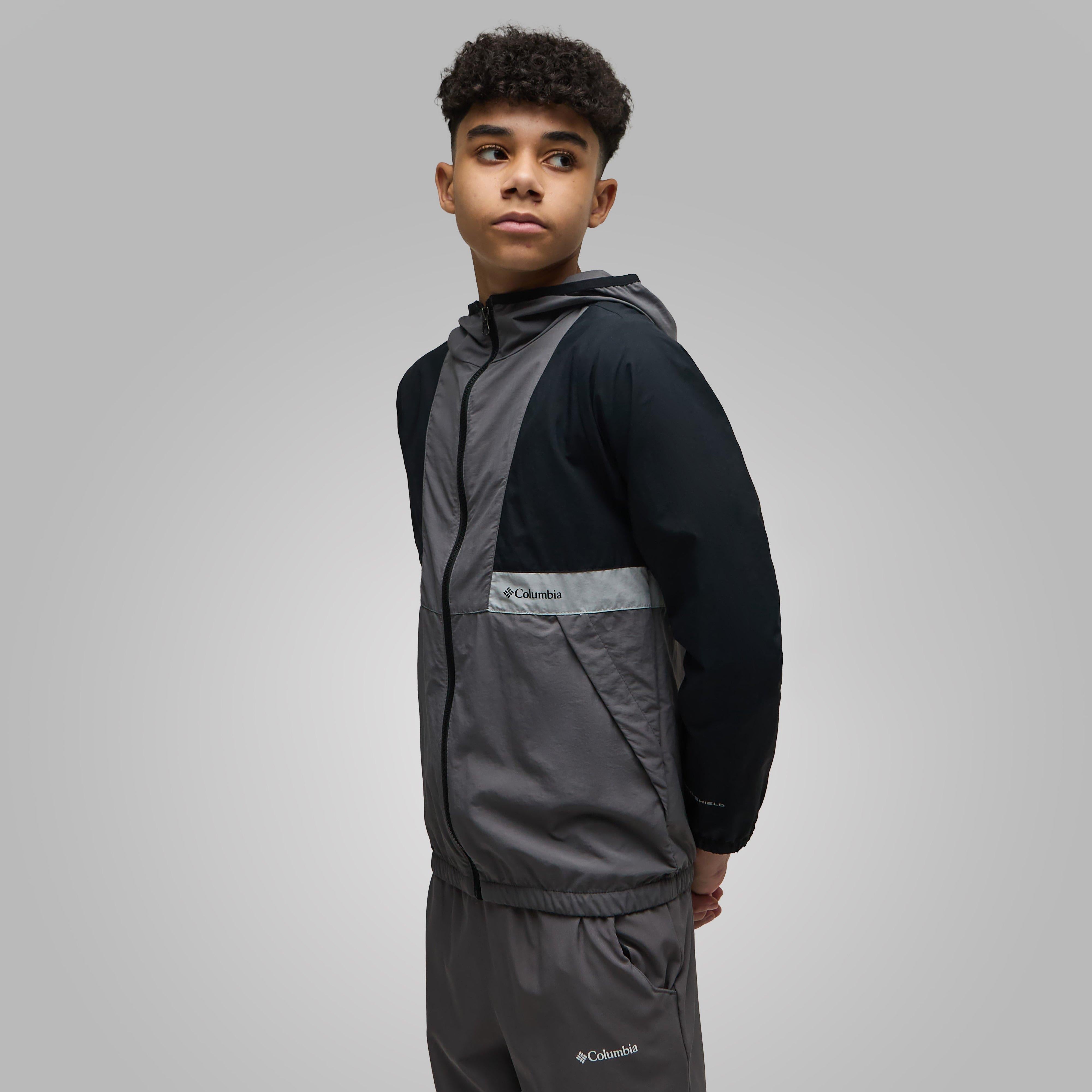 Junior Spire Valley Hooded Windbreaker