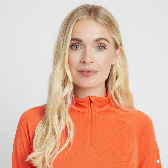 Women's Dart Zip Neck T-Shirt
