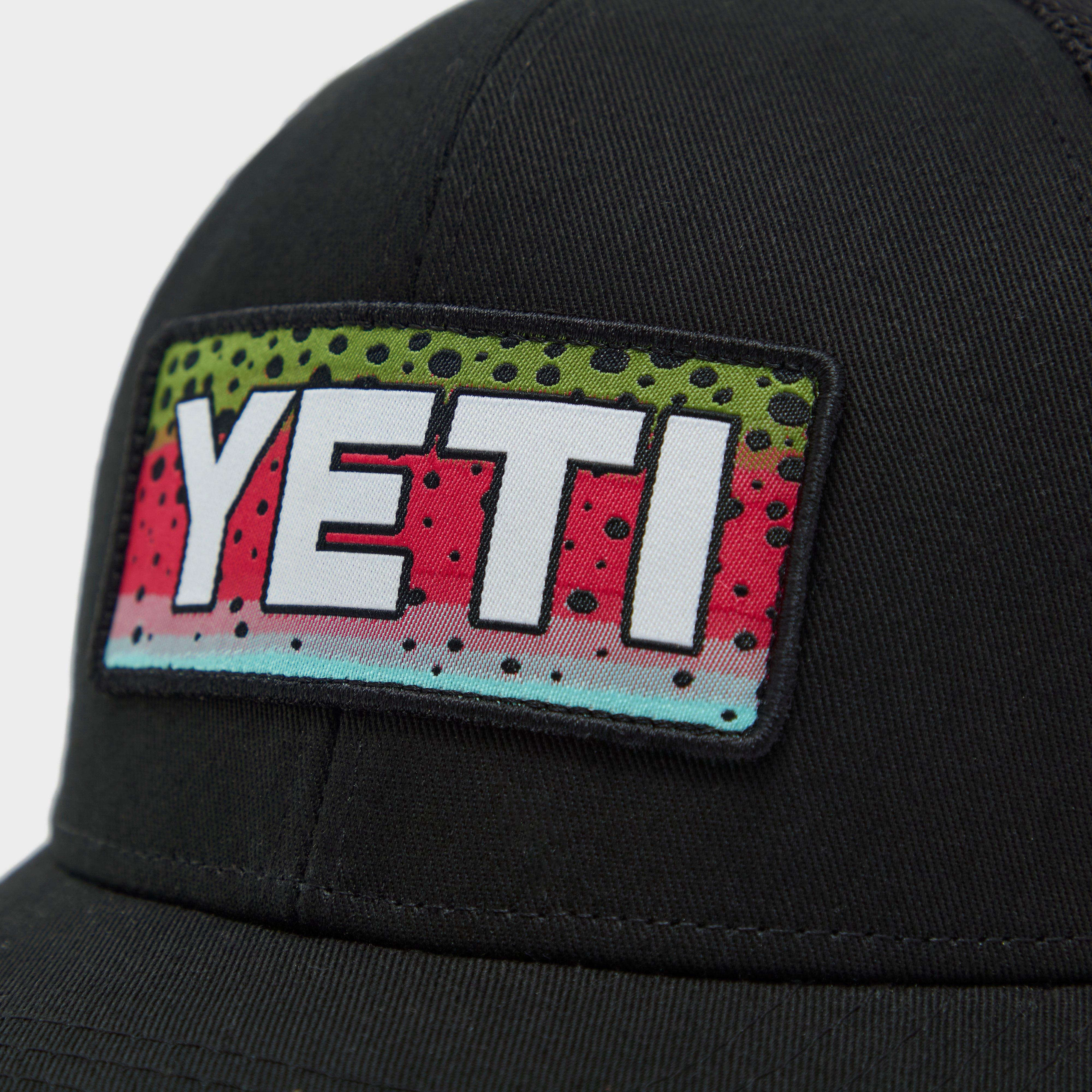 Rainbow Trout Logo Badge Trucker Hat