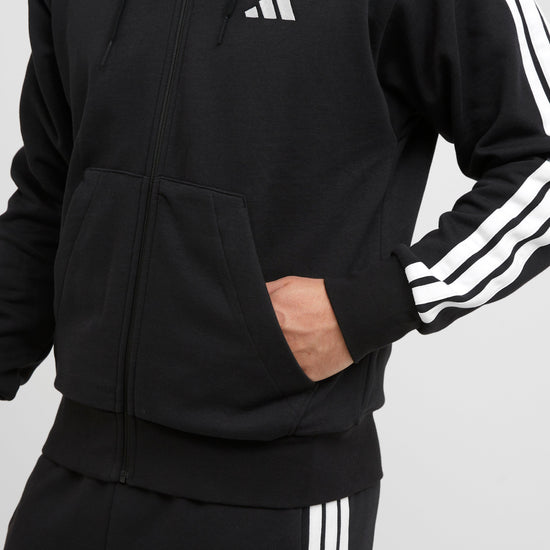 Men’s Essentials 3-Stripes Fleece Hoodie