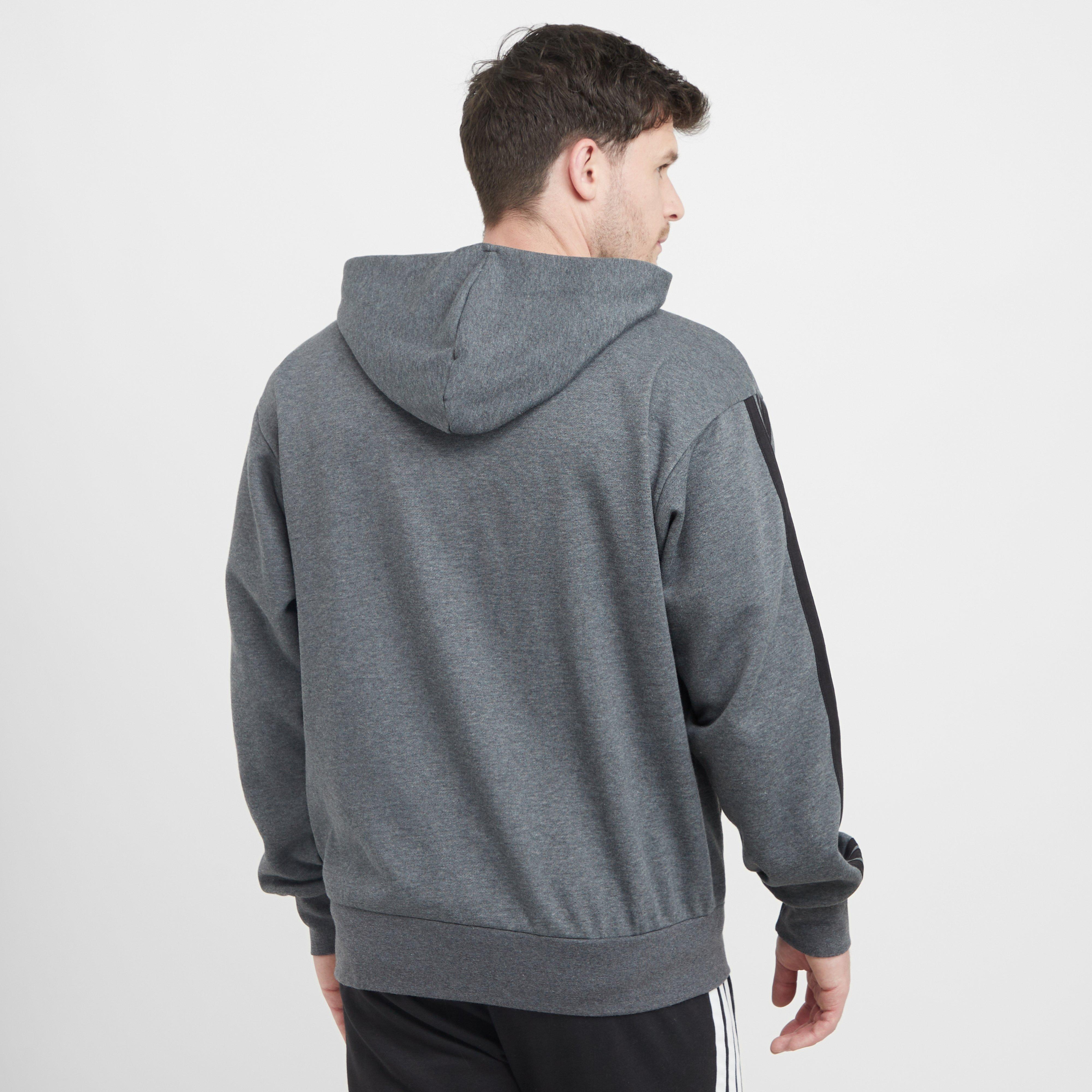 Men’s Essentials 3-Stripes Fleece Hoodie