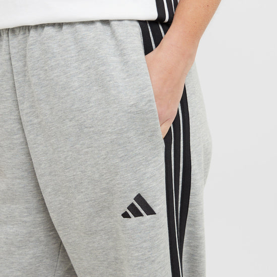 Women’s Essentials 3-Stripes Open-Hem Fleece Pants