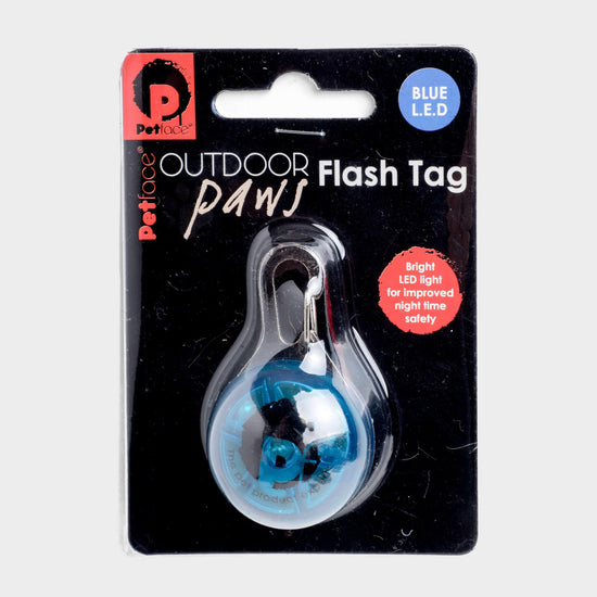 Petface Outdoor Paws Flash Tag