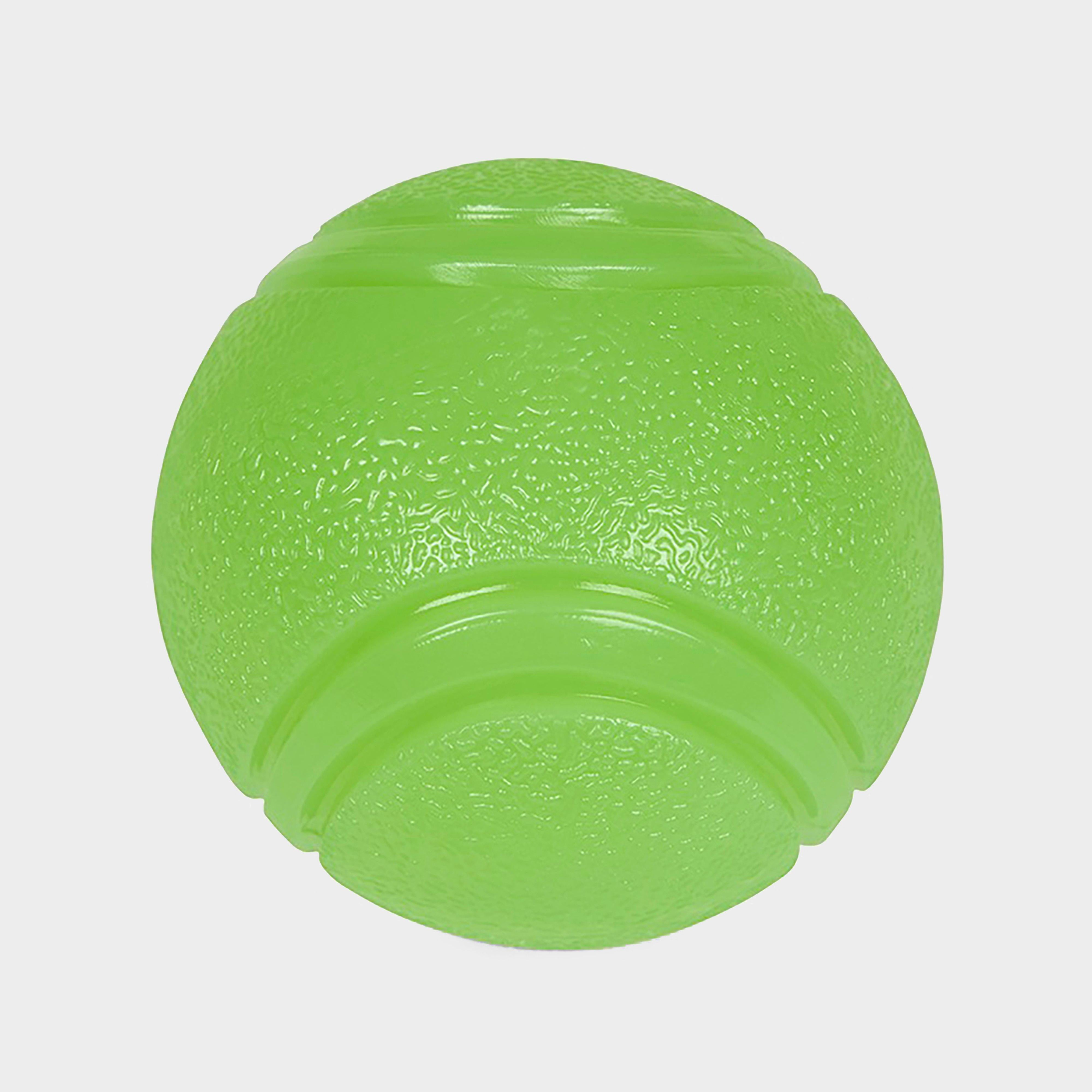 Outdoor Paws Glow In The Dark TPR Ball Dog Toy