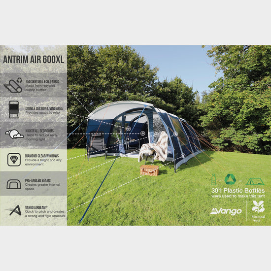 Refurbished Antrim Air 600XL Family Tent