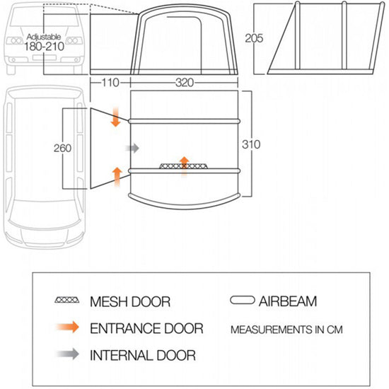 Refurbished Altona Air Drive DNM Awning
