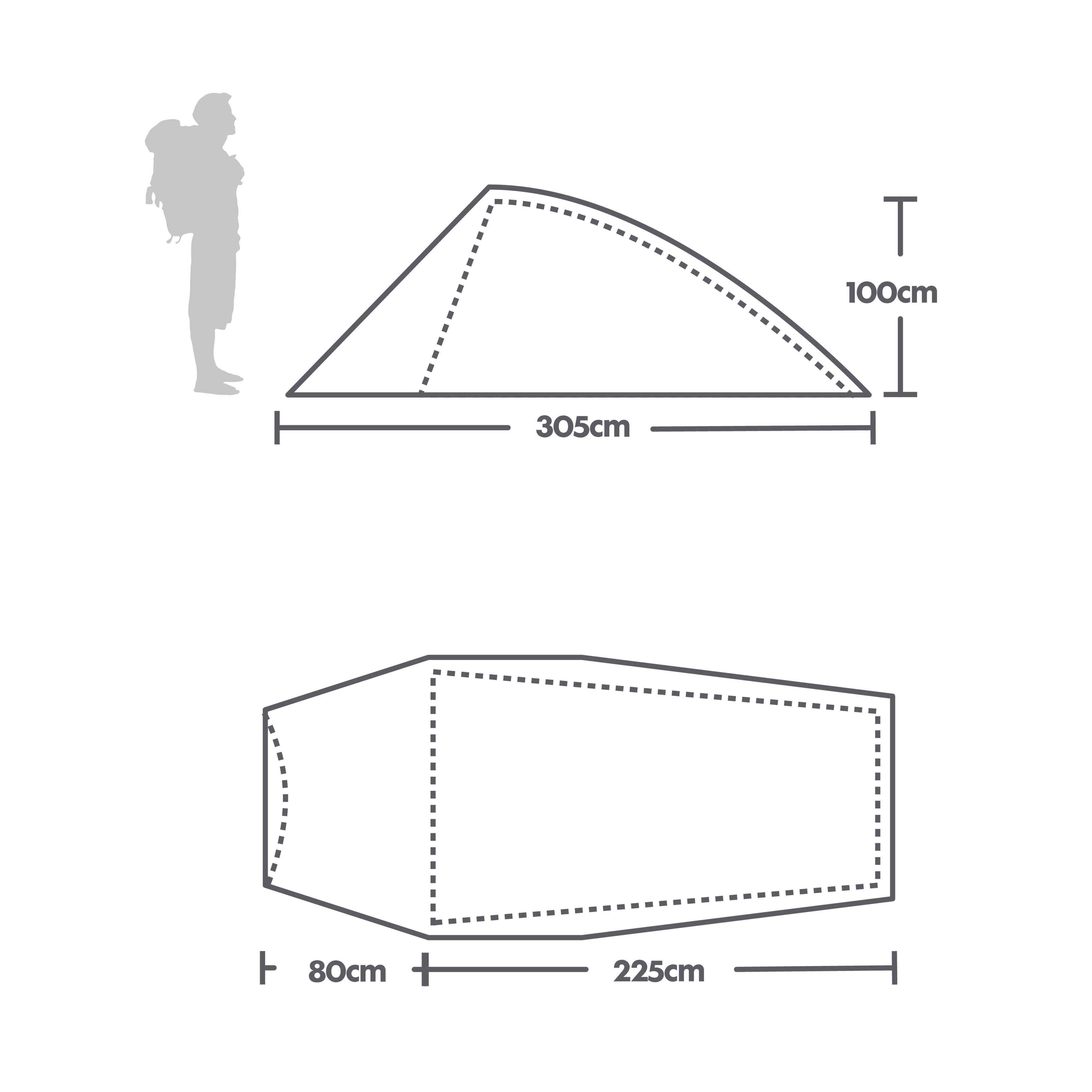 Refurbished Cheviot 2 Tent