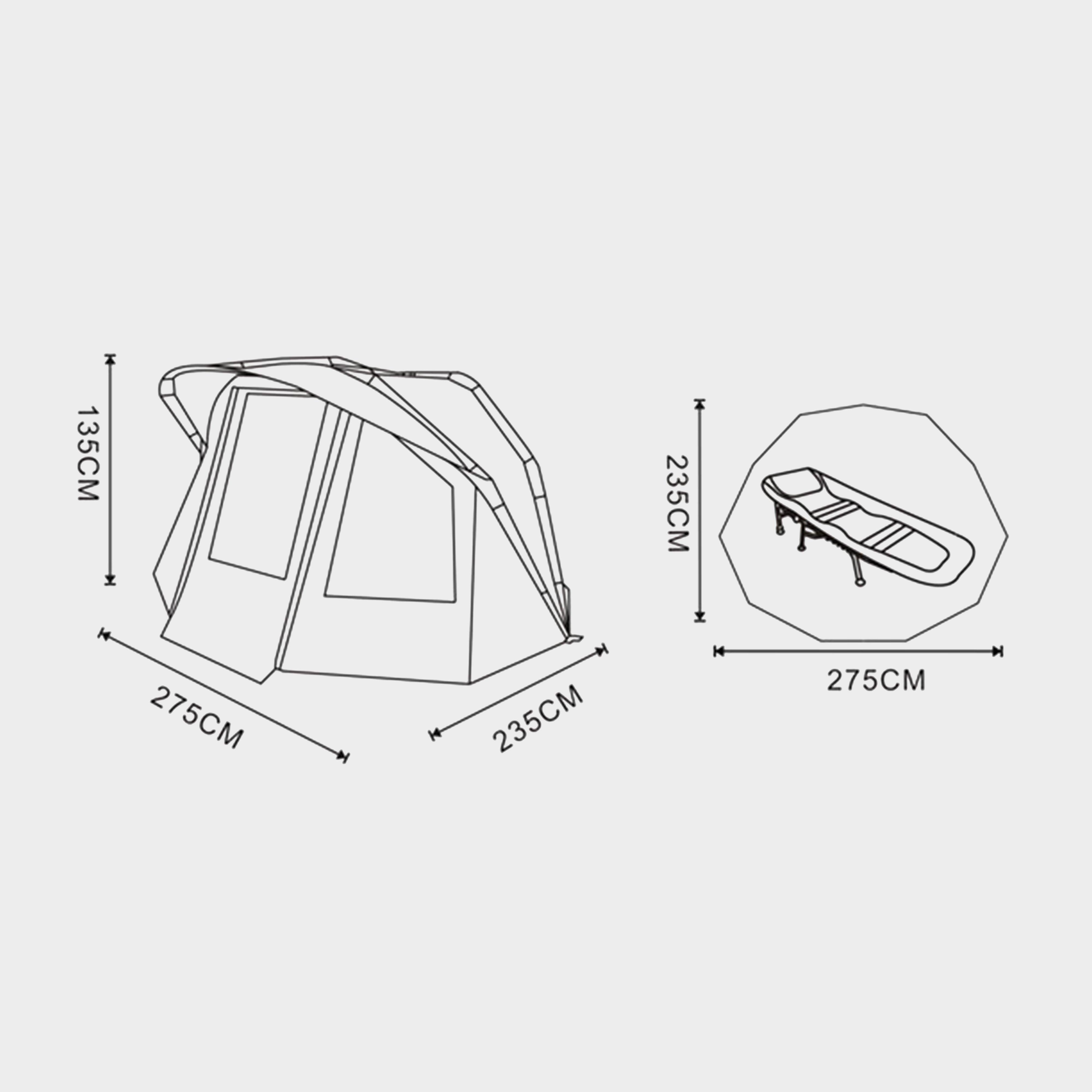 Refurbished Fragment 1 Man Bivvy
