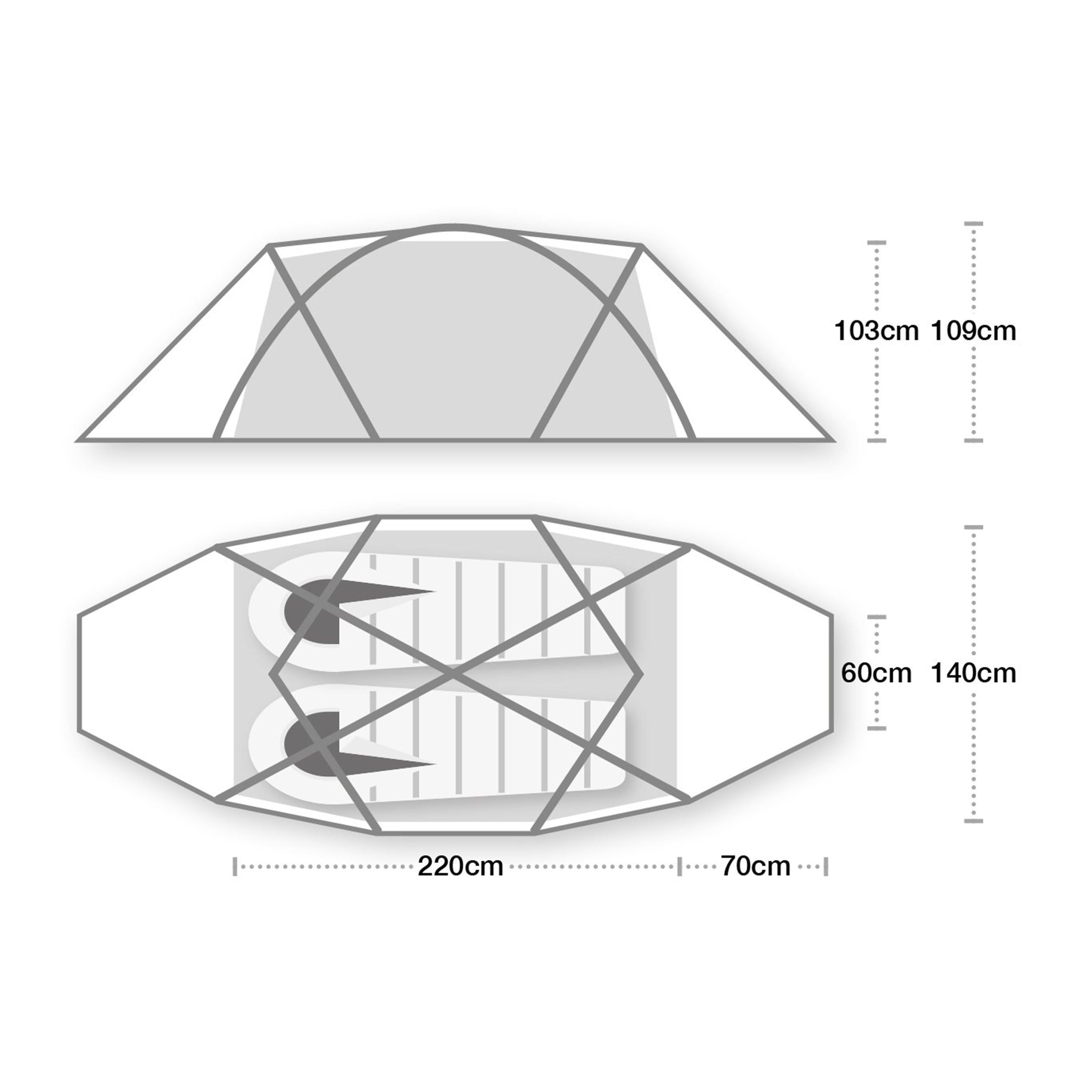 Refurbished Trisar 2 Tent