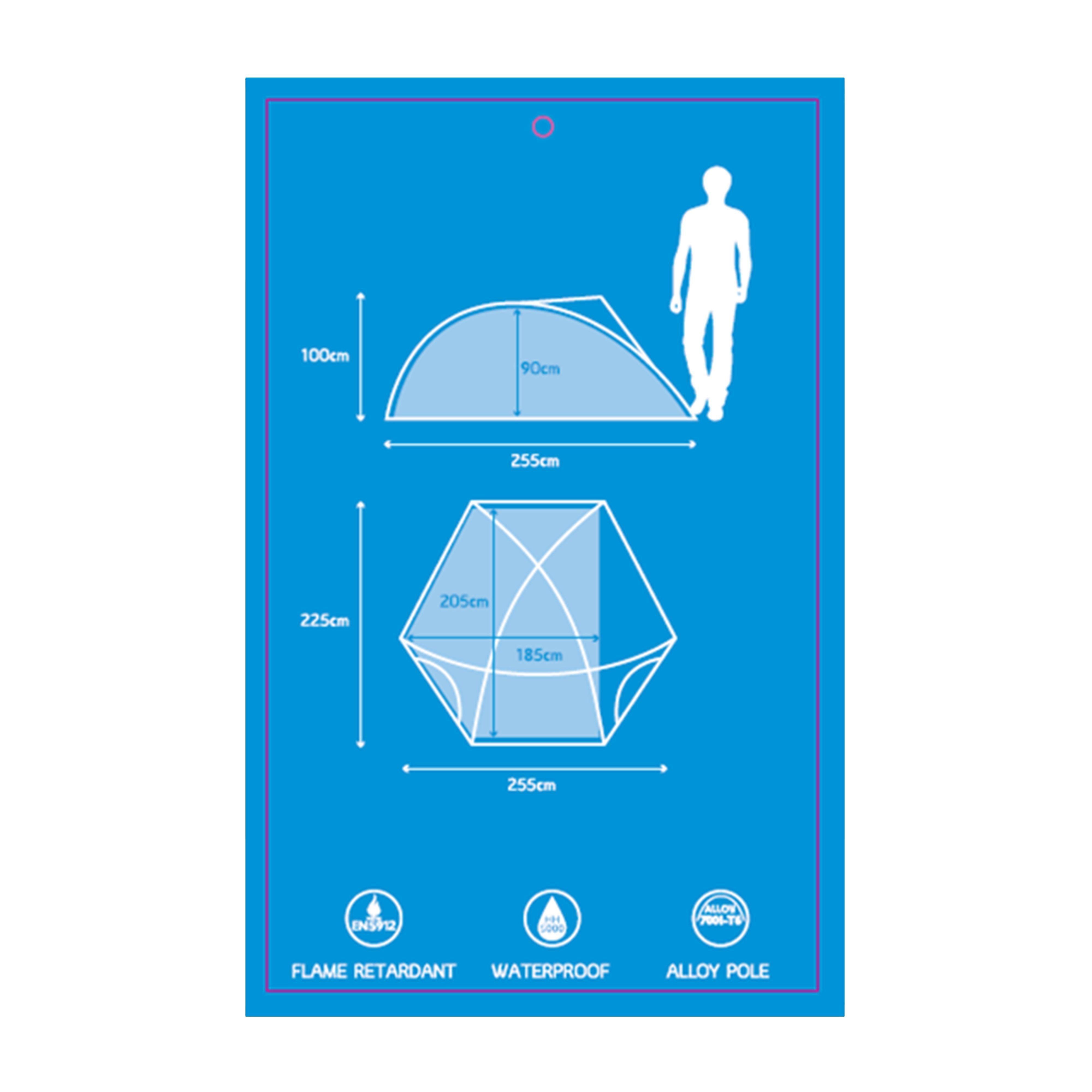 Refurbished Kepler 6 Nightfall Air Tent