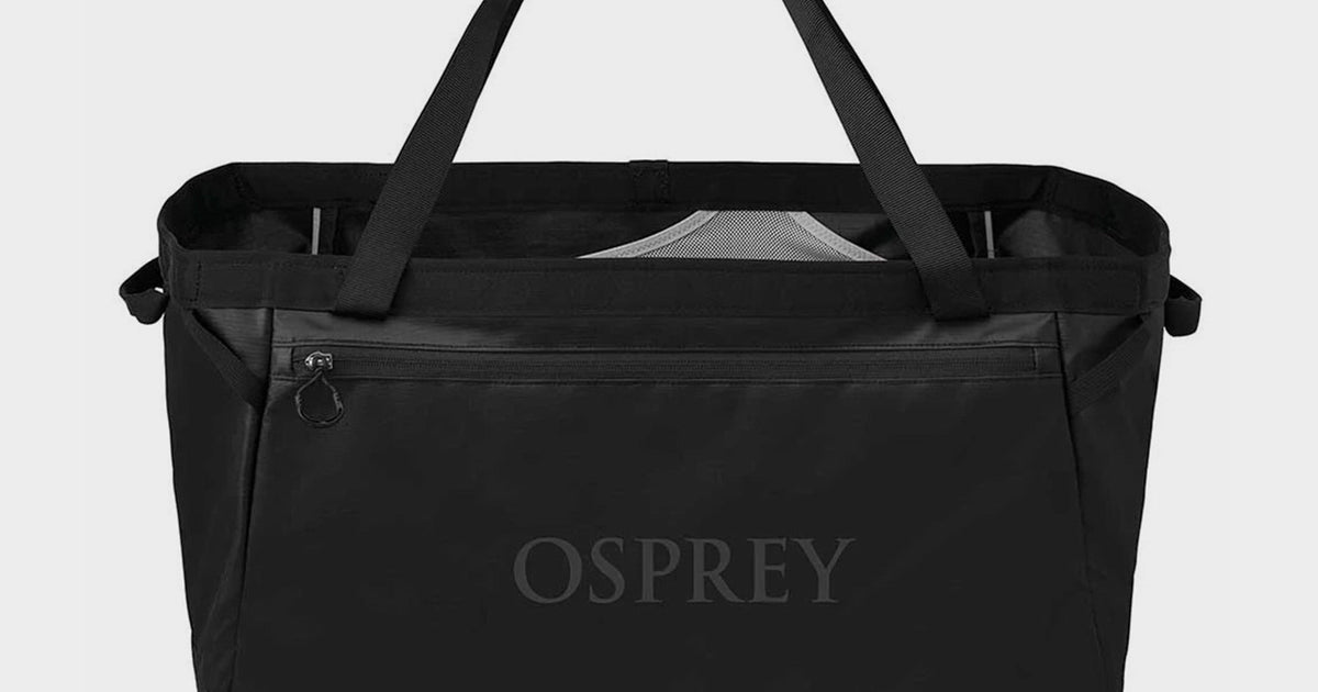 osprey black tote bag Black Osprey Transporter™ Gear Tote 60 – Blacks