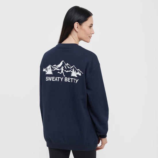 Women’s Explore More Cotton Rich Longline Sweatshirt