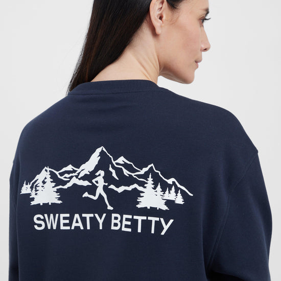 Women’s Explore More Cotton Rich Longline Sweatshirt