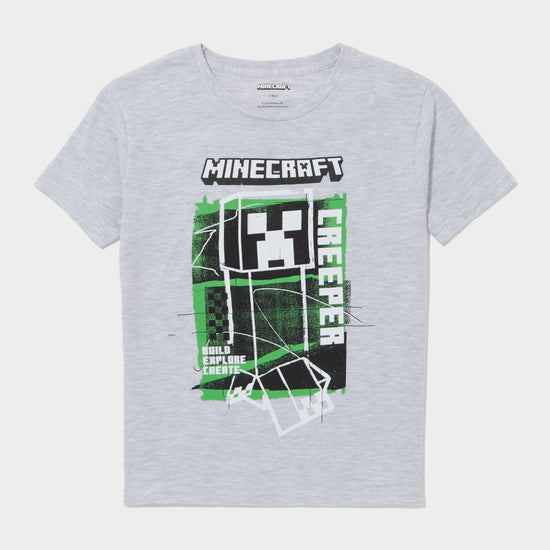 Kids’ Minecraft Creep T-Shirt