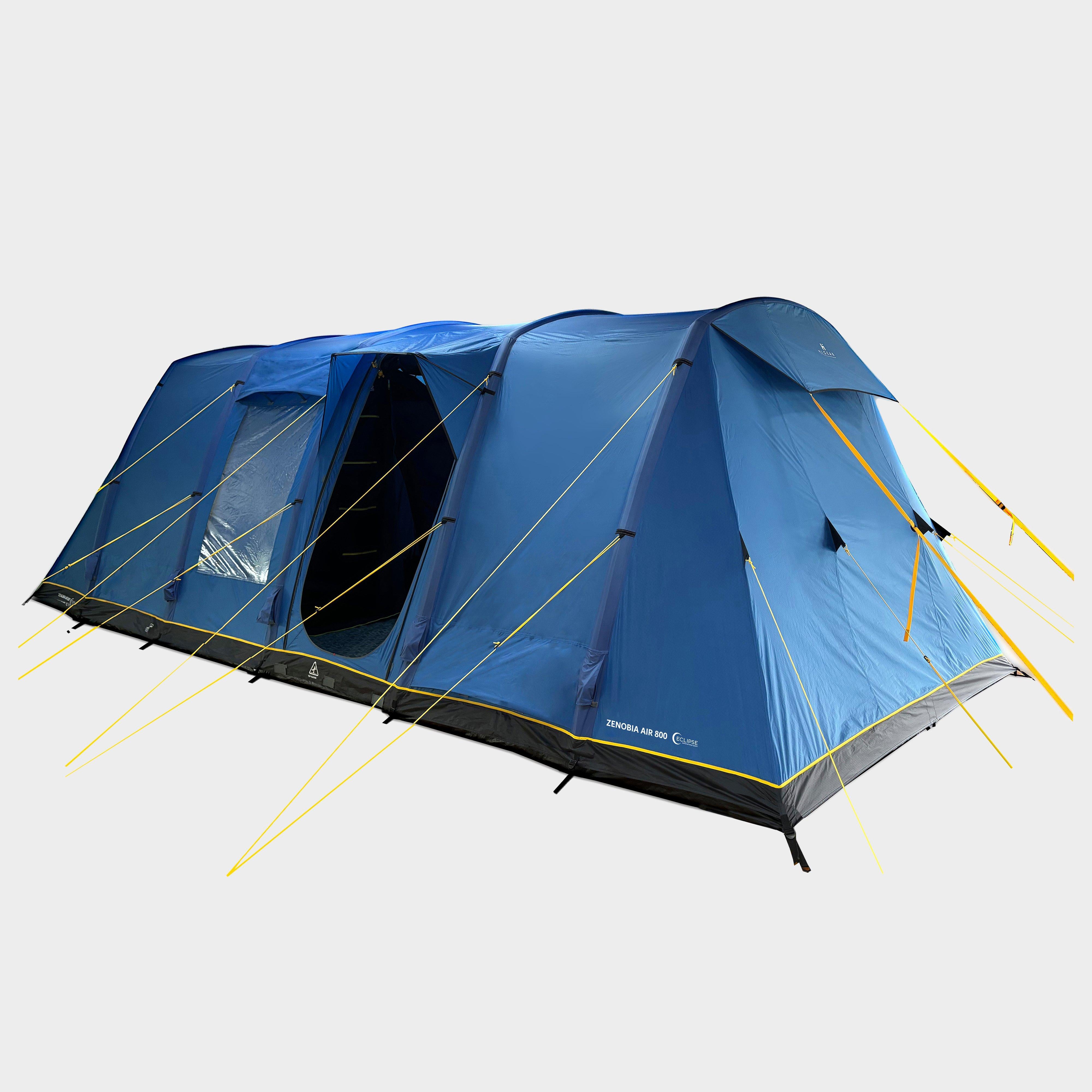 Blue Hi-Gear Zenobia 8 Air Eclipse Tent – Blacks