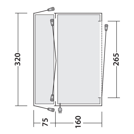 Lakecrest Drive Away Awning