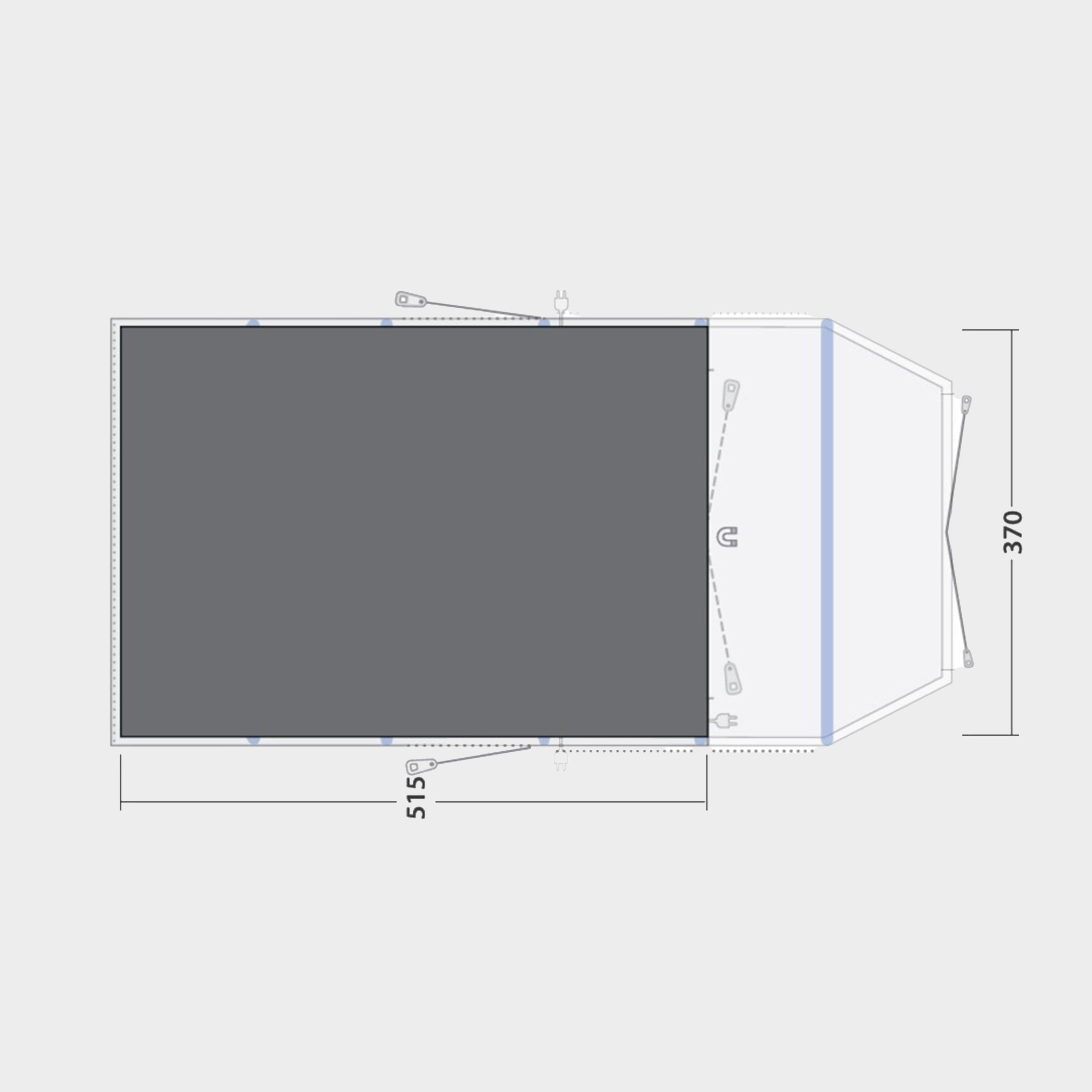 Wood Lake 6ATC Footprint Groundsheet