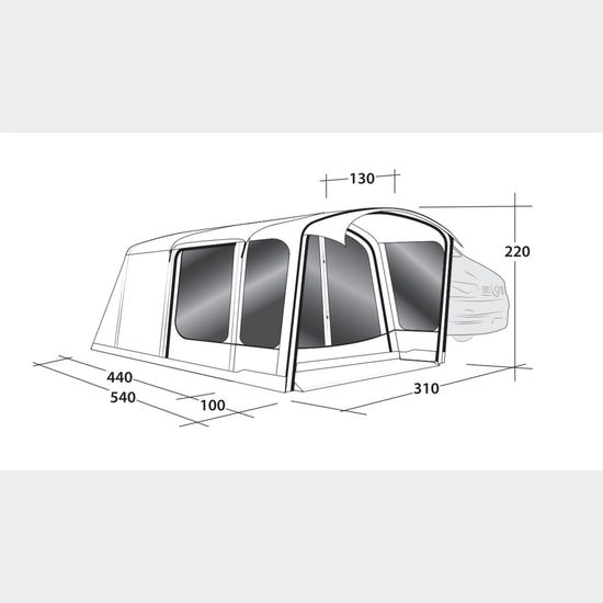 Jonesville 440SA Flex Driveaway Awning