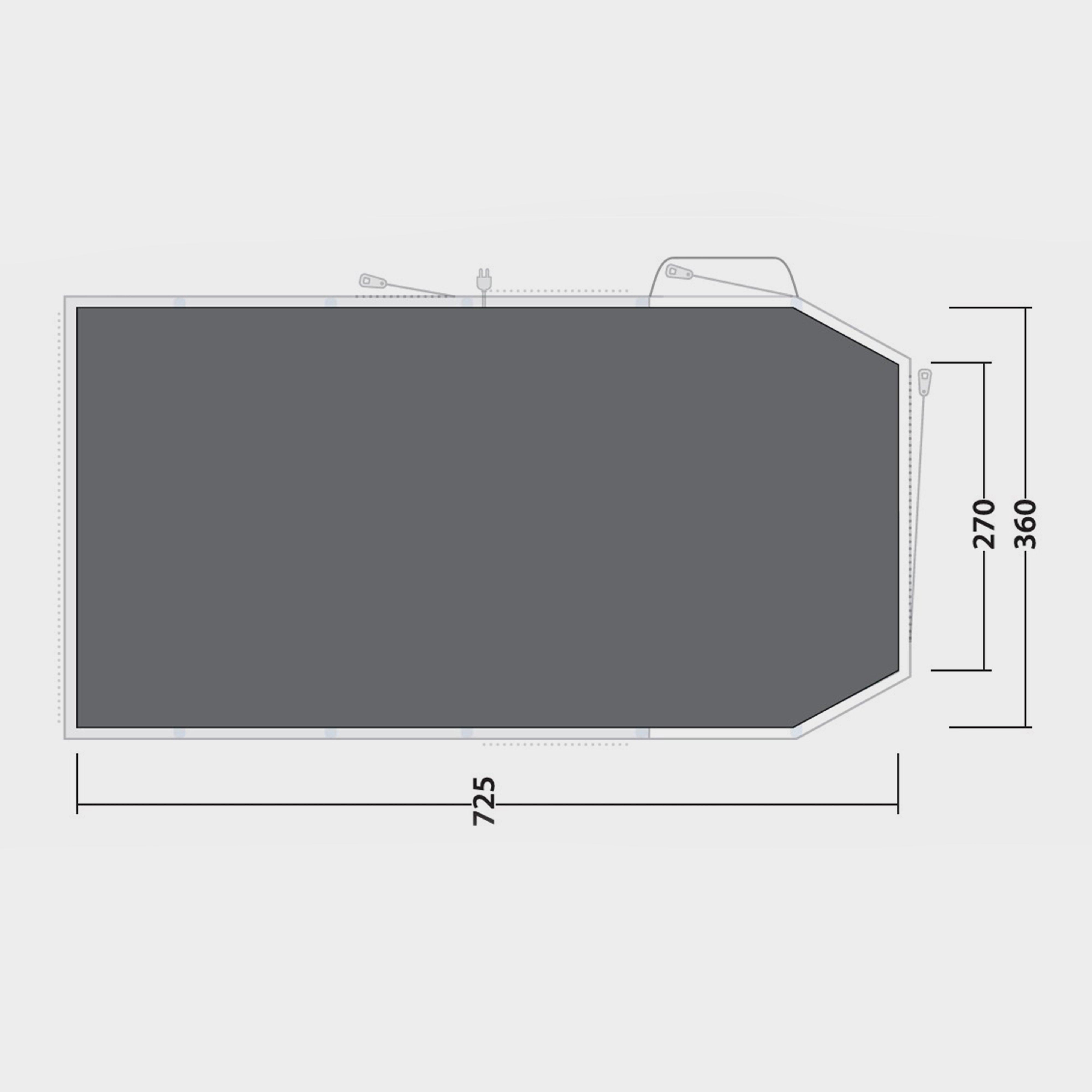 Knightdale 8PA Footprint LUX Groundsheet