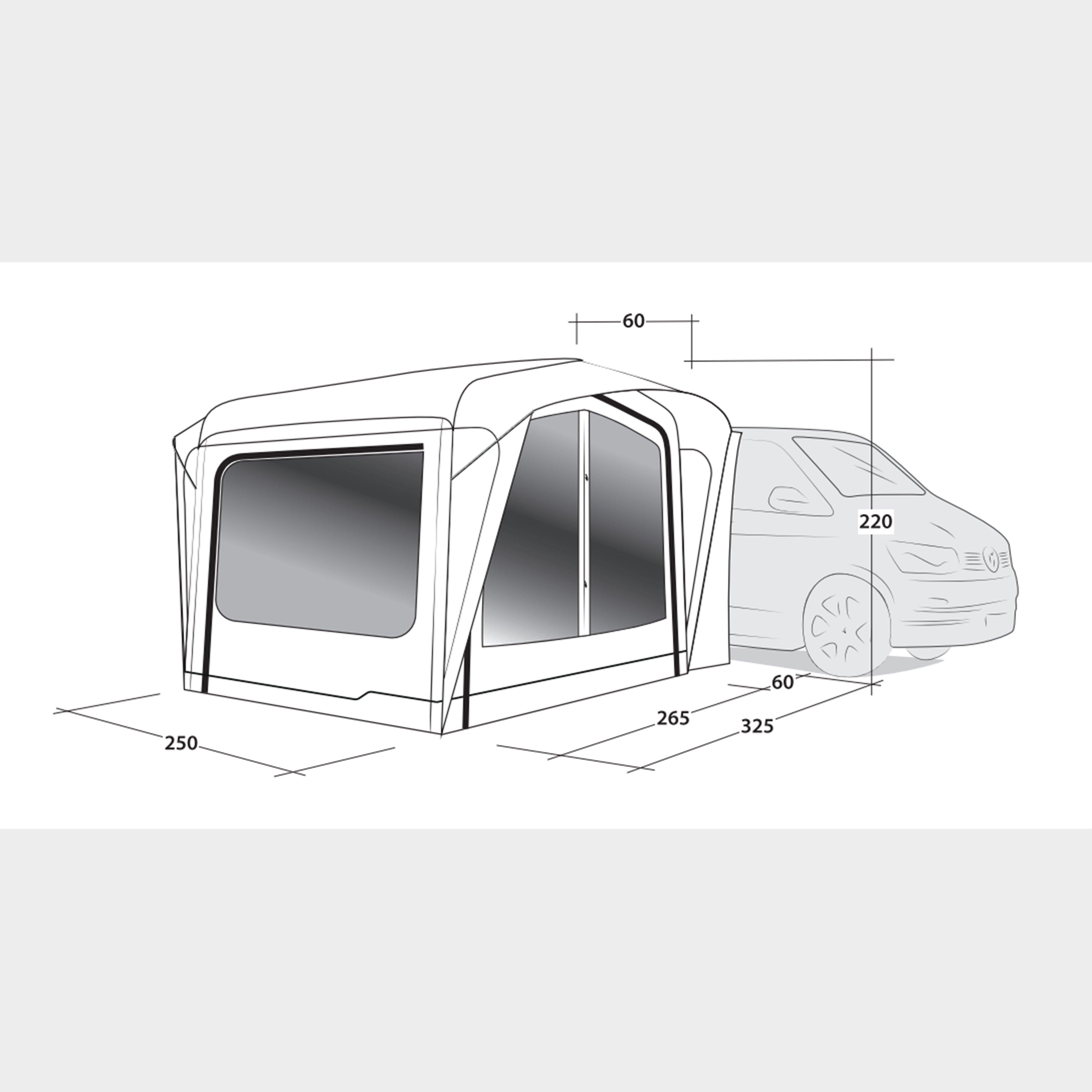 Crossville 250SA Driveaway Awning