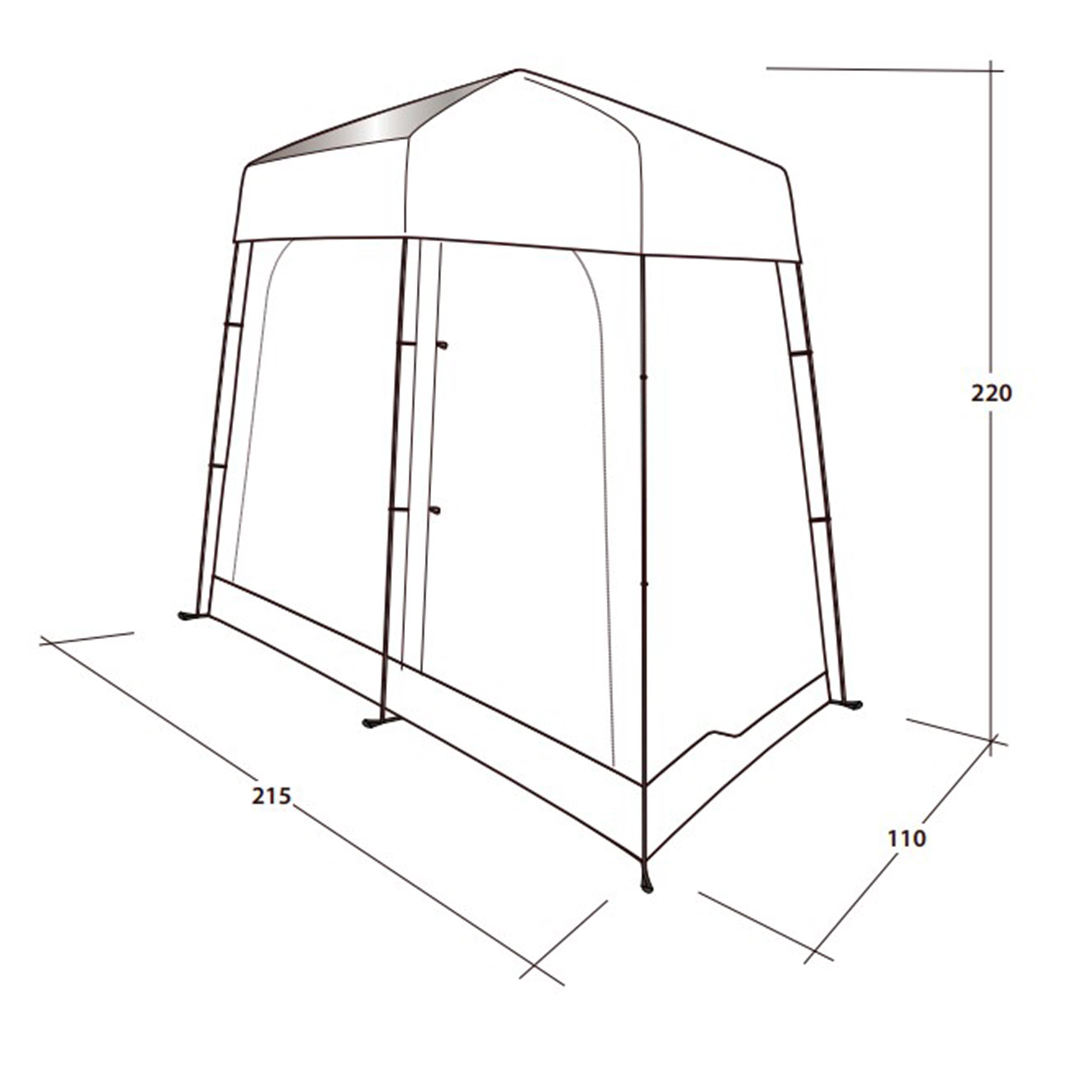 Seahaven Double Comfort Station Toilet Tent