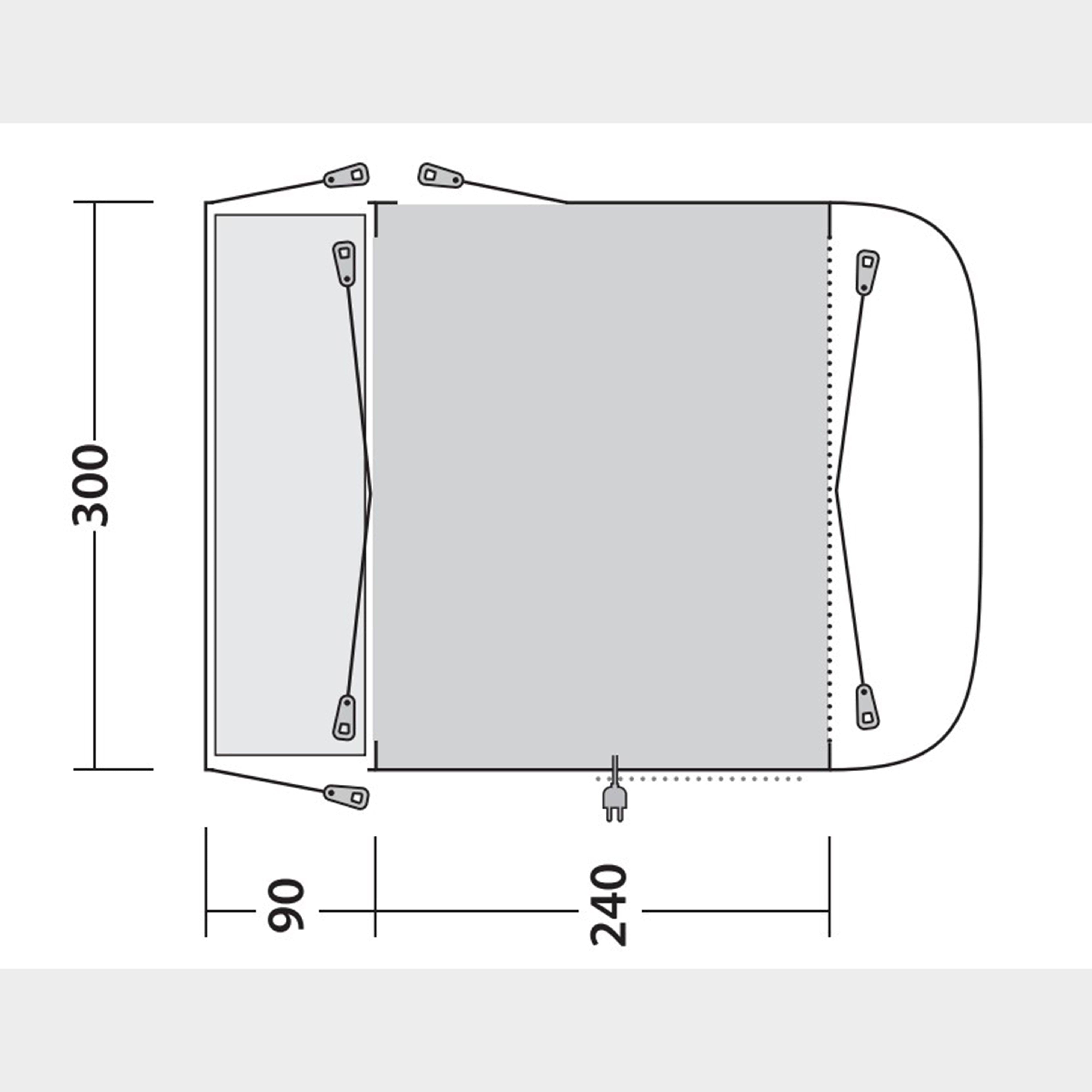 Waystone 240 Drive Away Awning