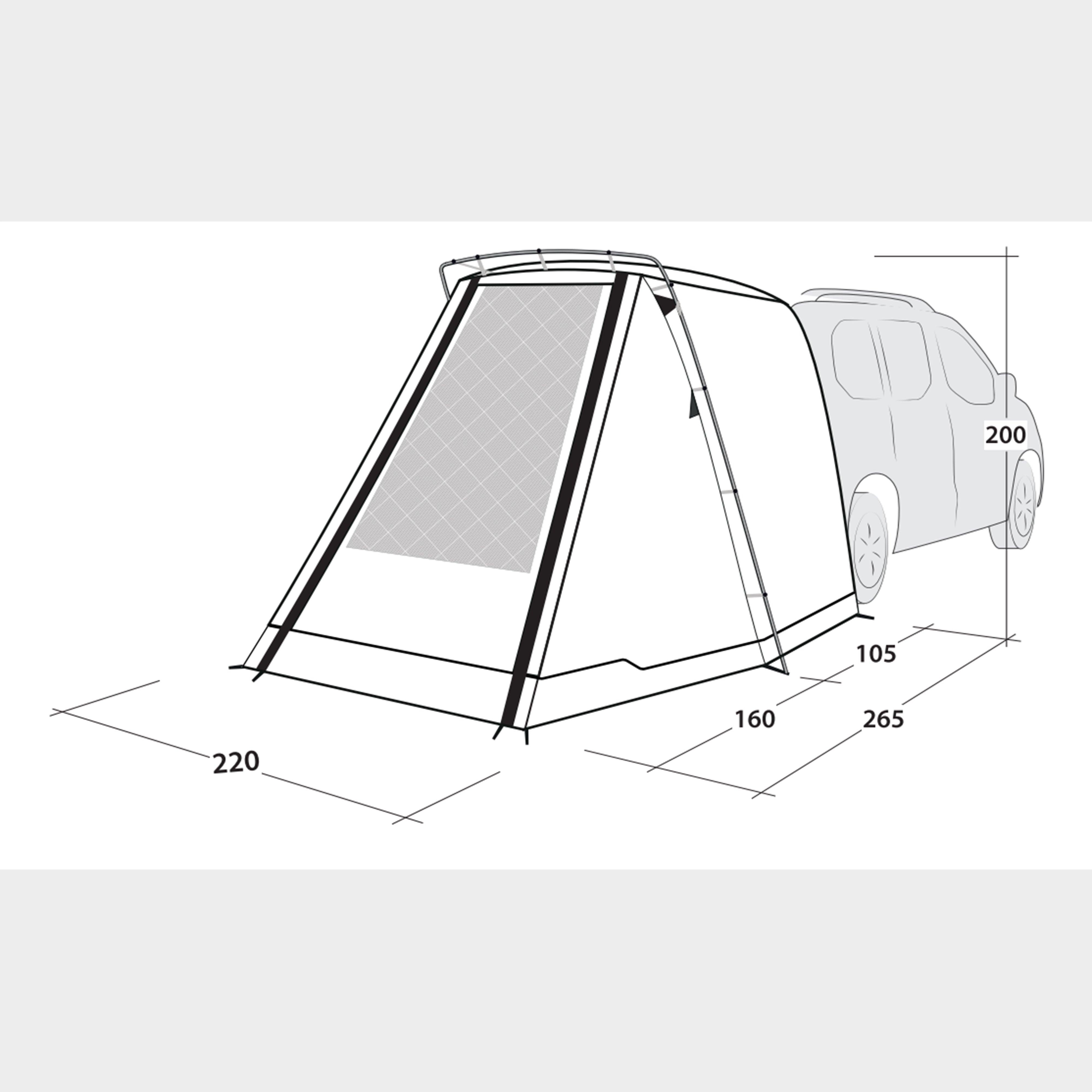Sandcrest S Tailgater Vehicle Awning