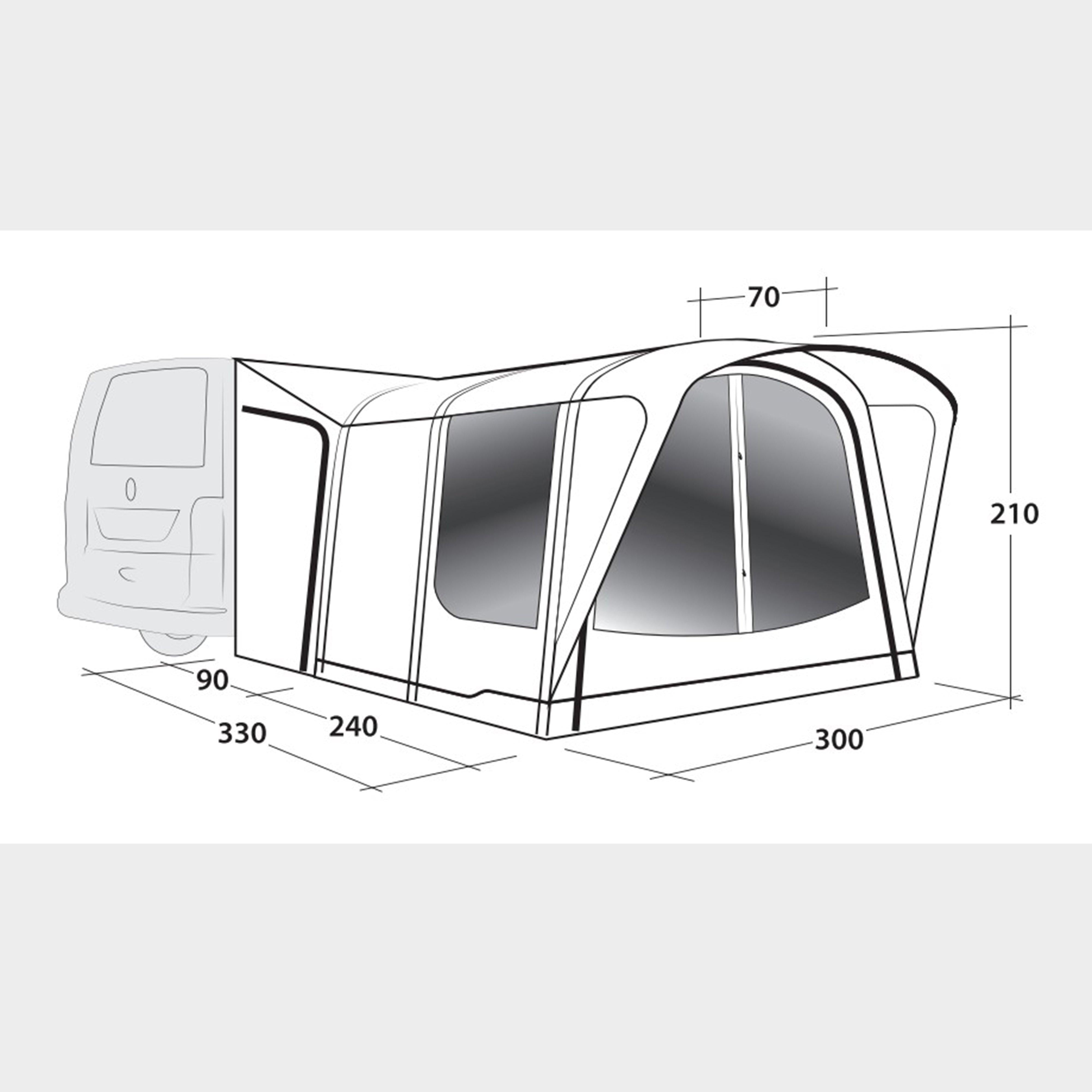 Newburg 240 Air Drive Away Awning