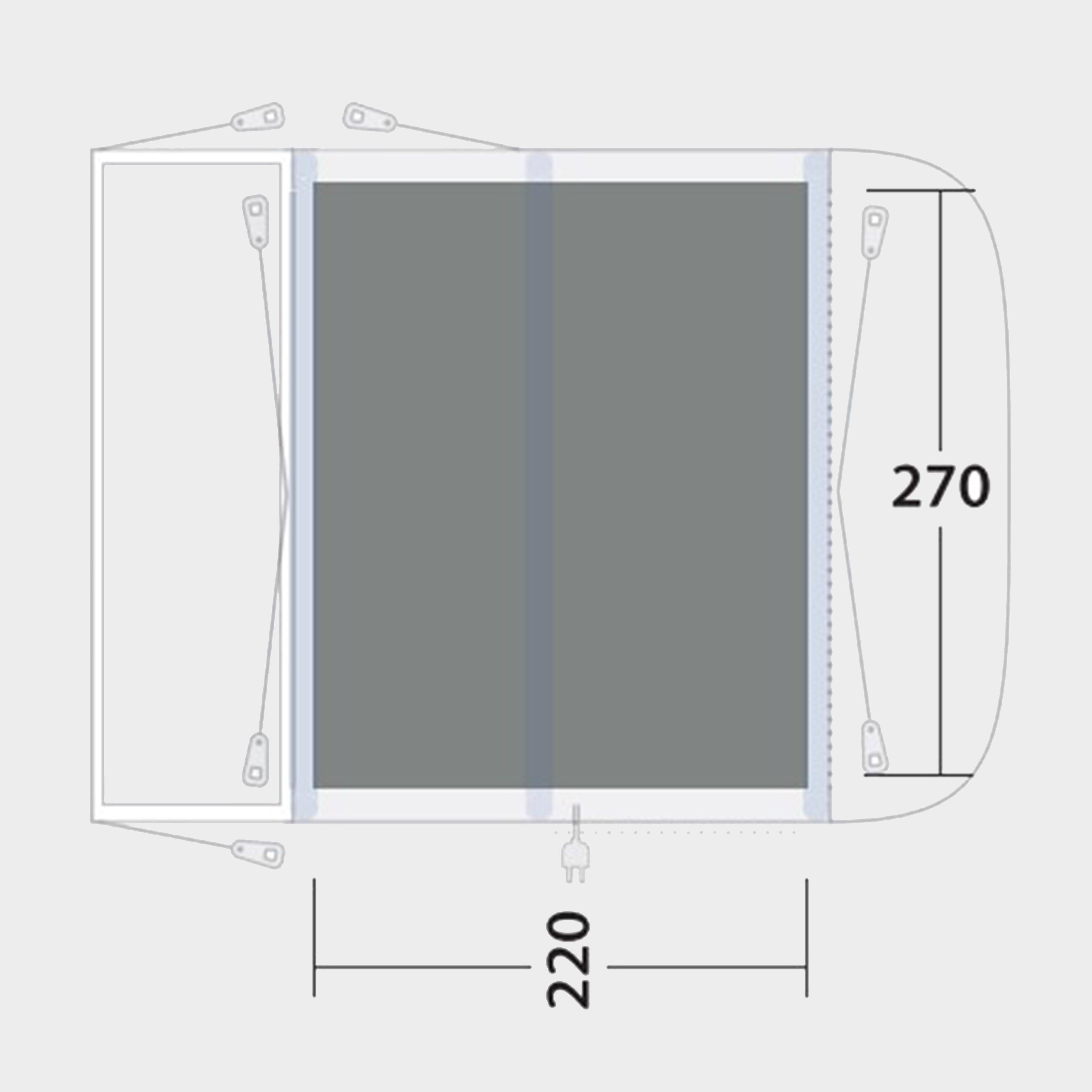 Newburg/Waystone 240 Footprint Groundsheet
