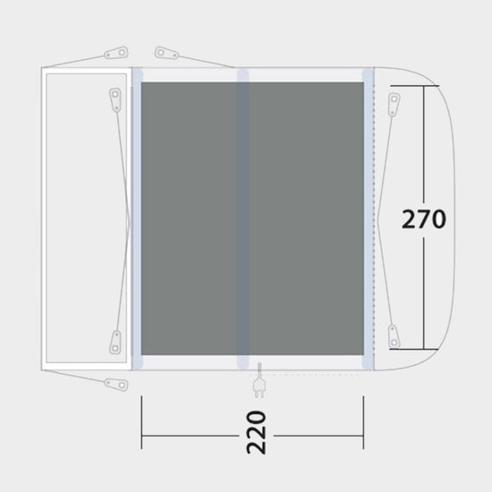 Newburg/Waystone 240 Footprint Groundsheet