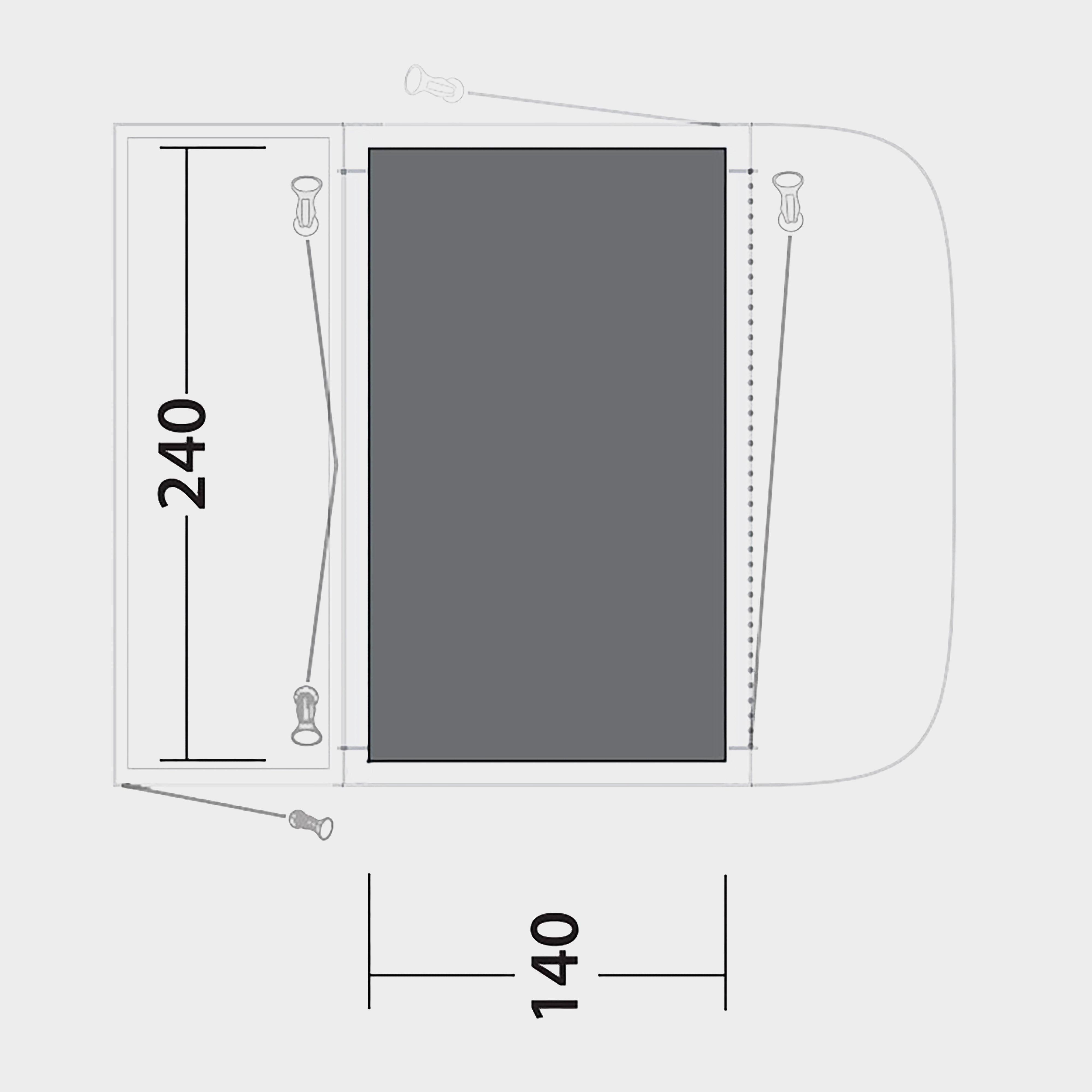 Newburg/Waystone 160 Footprint Groundsheet