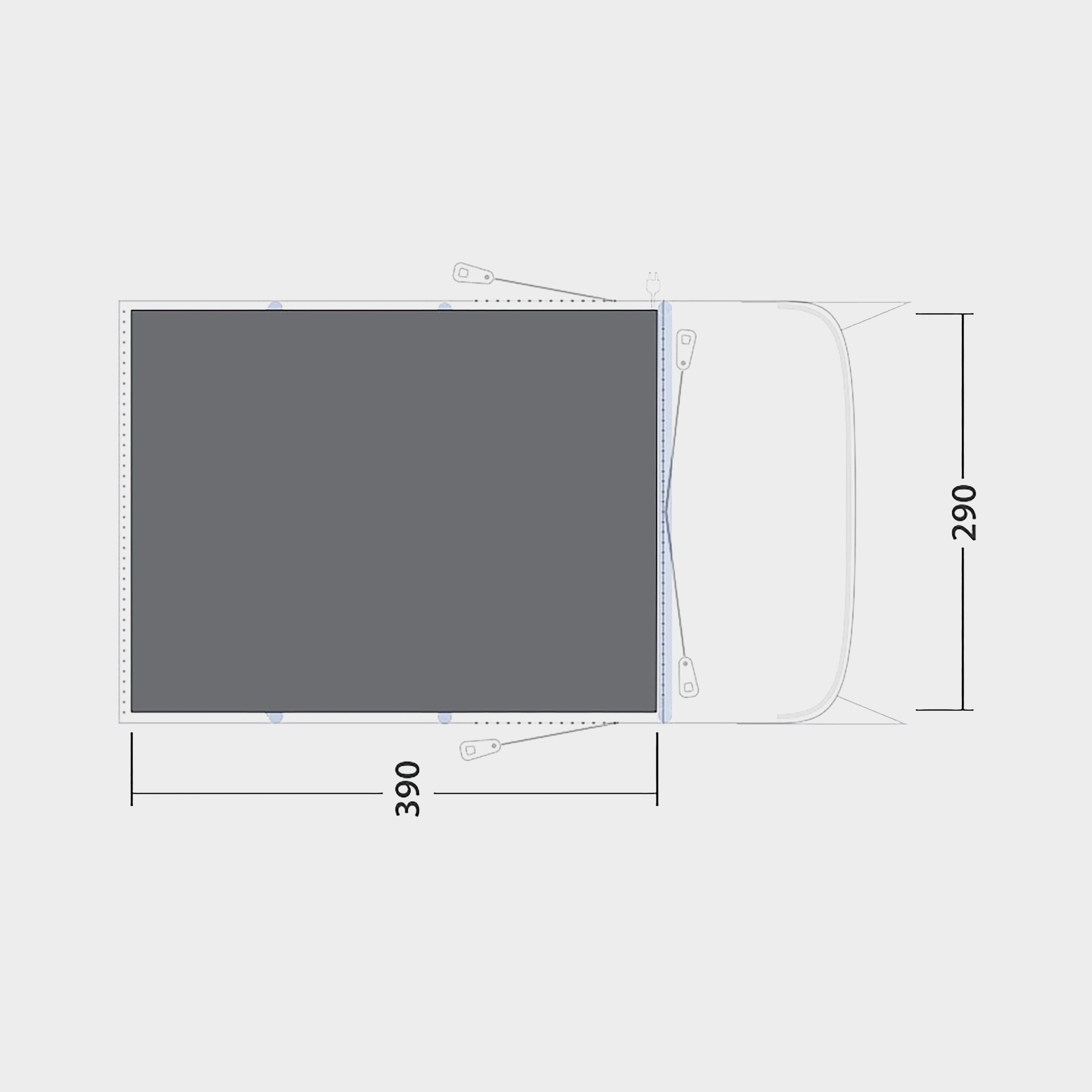 Hayward Lake 4ATC Footprint Groundsheet 2024