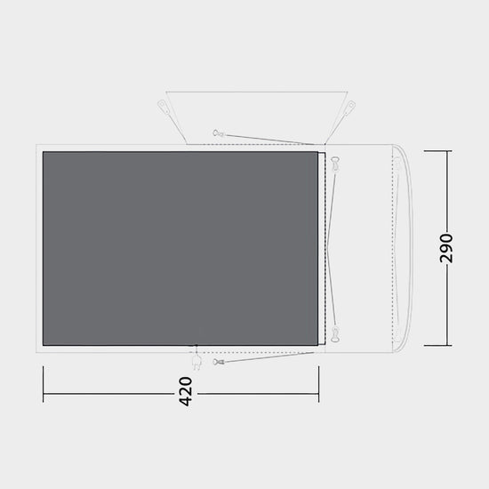 Jonesville 440SA Footprint Groundsheet