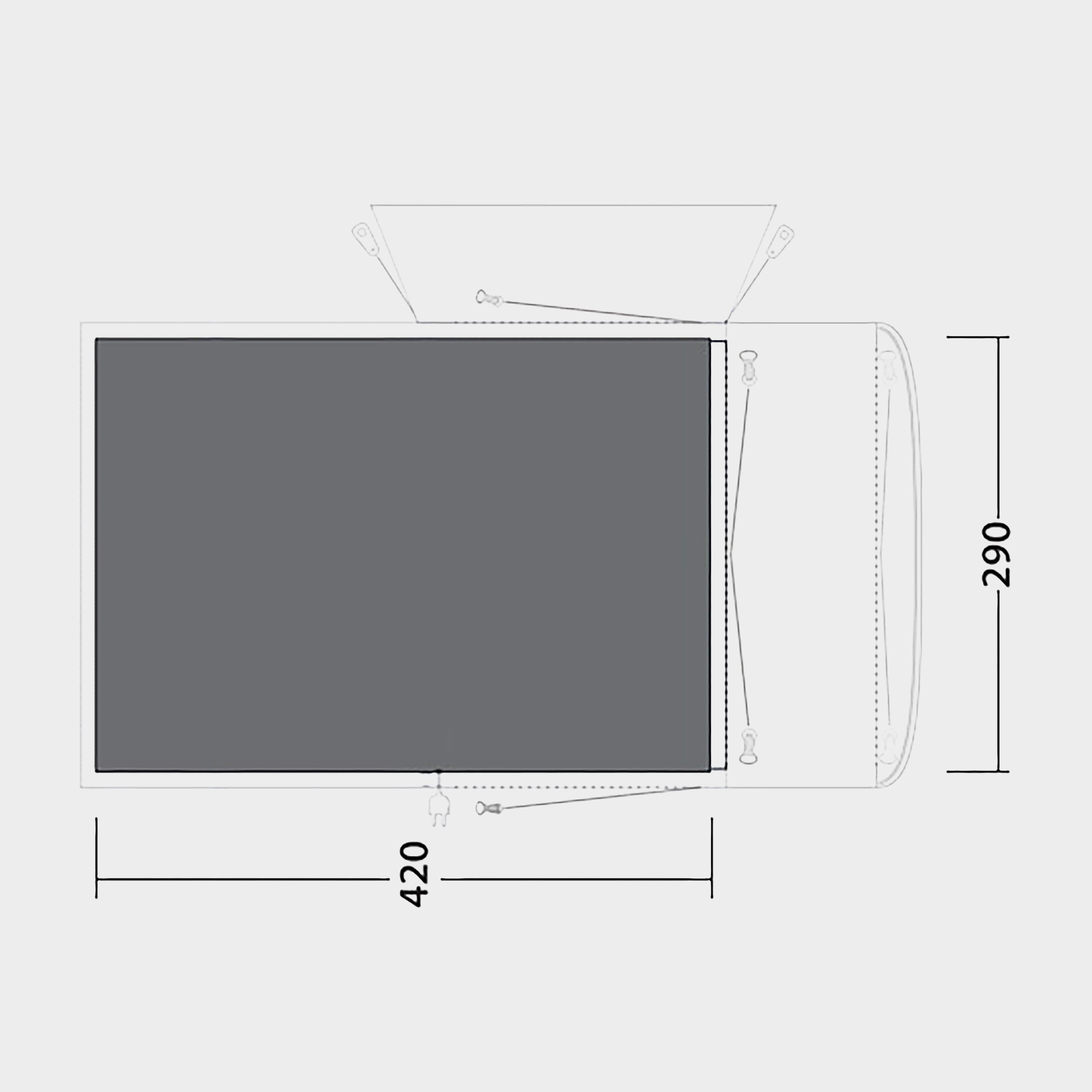 Jonesville 440SA Footprint Groundsheet