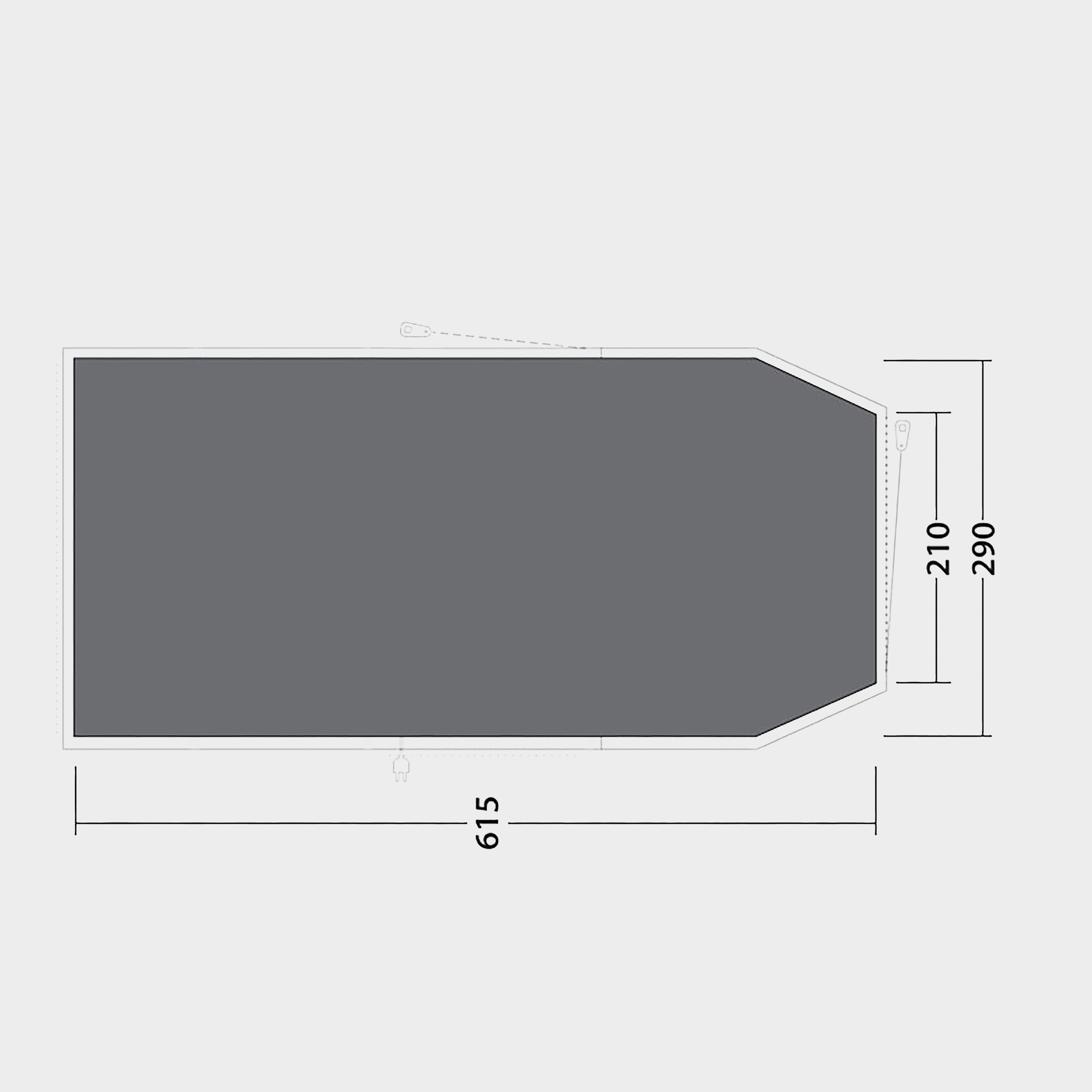 Parkdale 4PA Footprint LUX Groundsheet