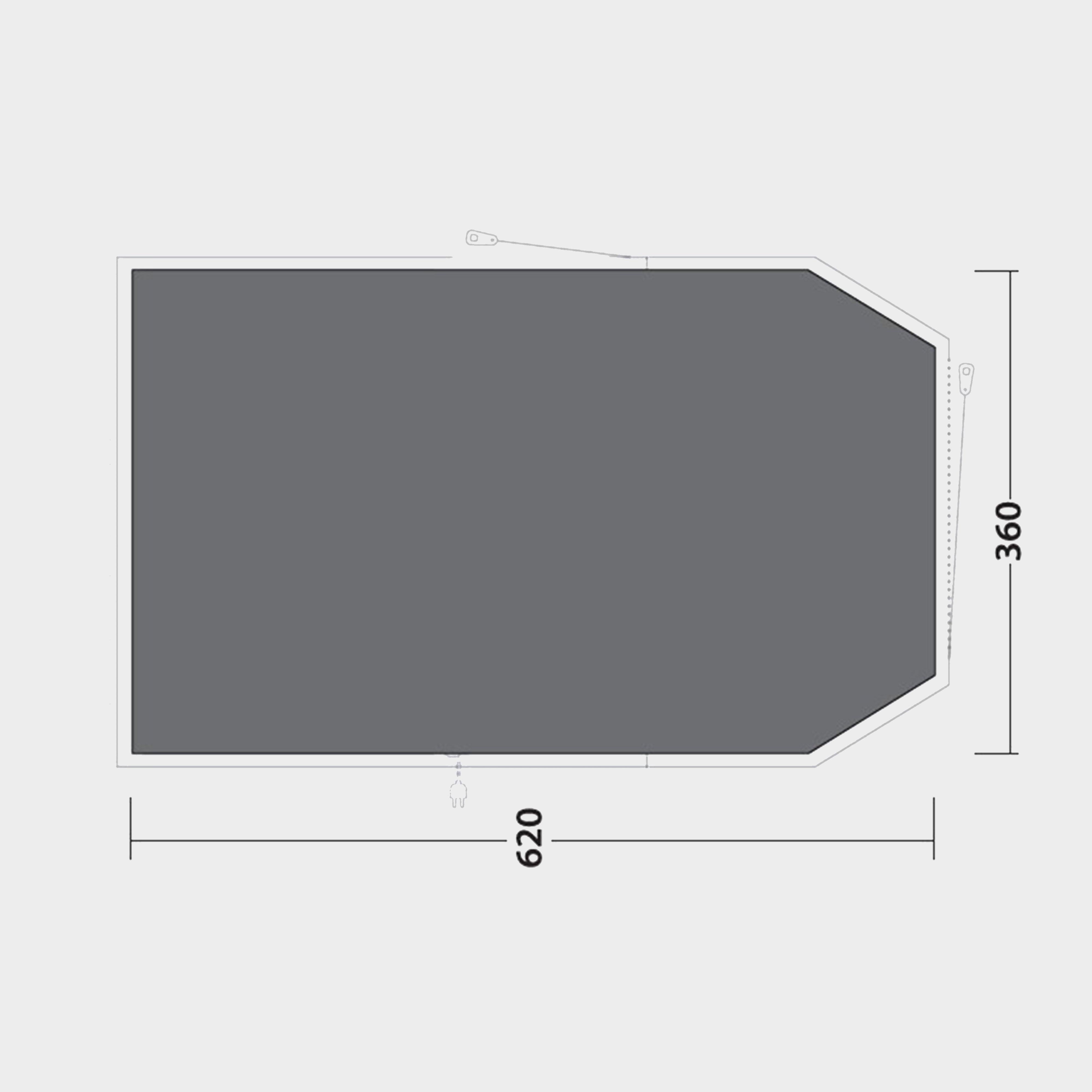 Norwood 6 Footprint LUX Groundsheet 2024