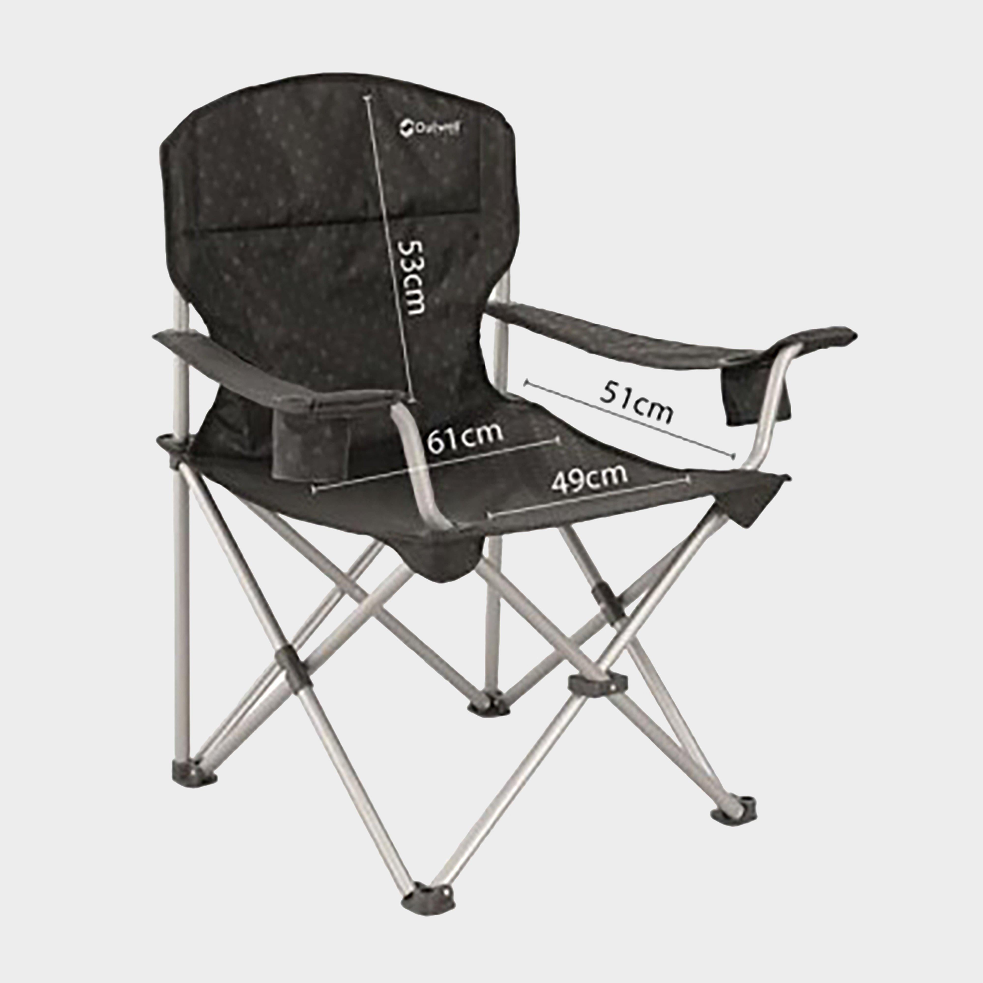 Catamarca Arm Chair XL Black