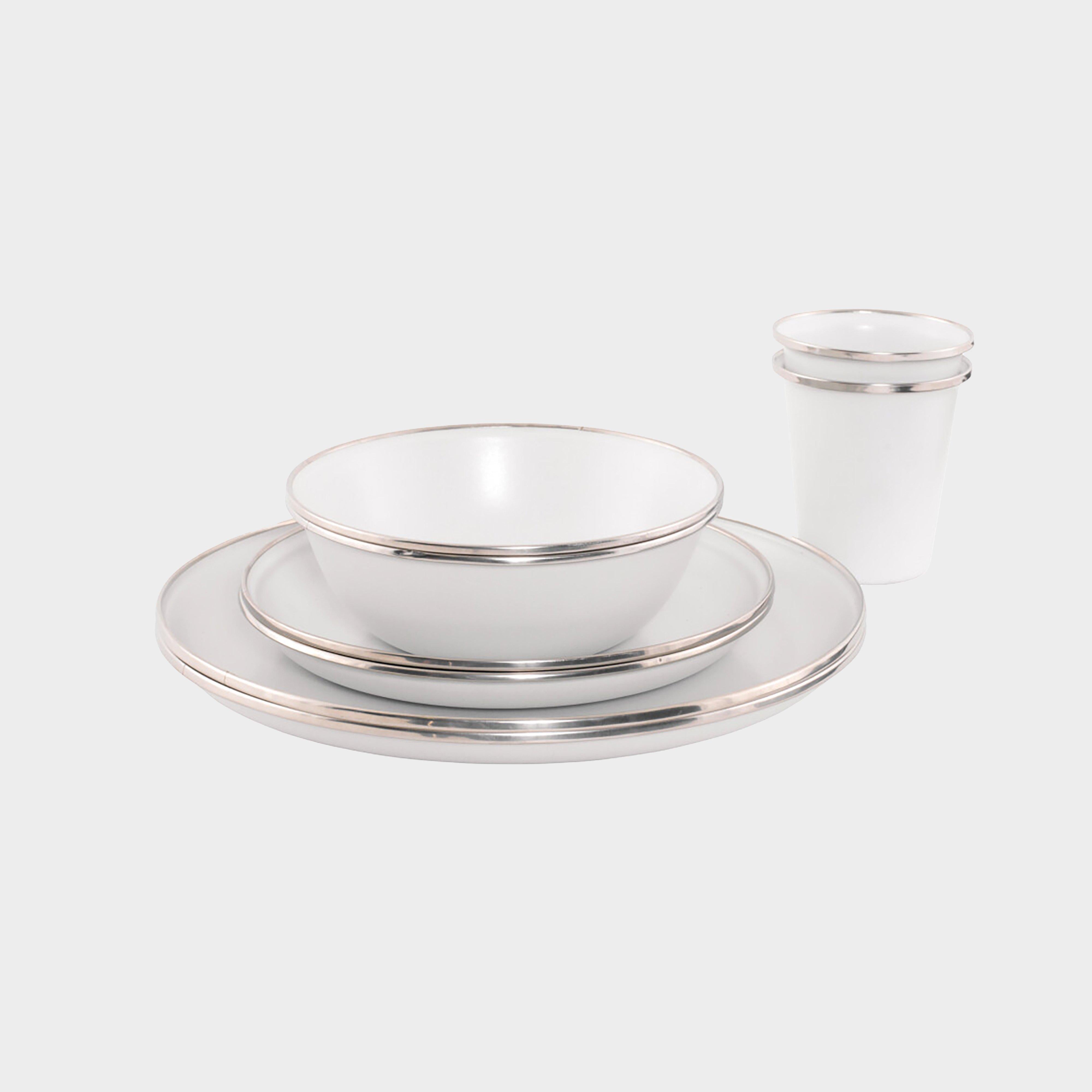 Delight 2 Person Enamel Dinner Set