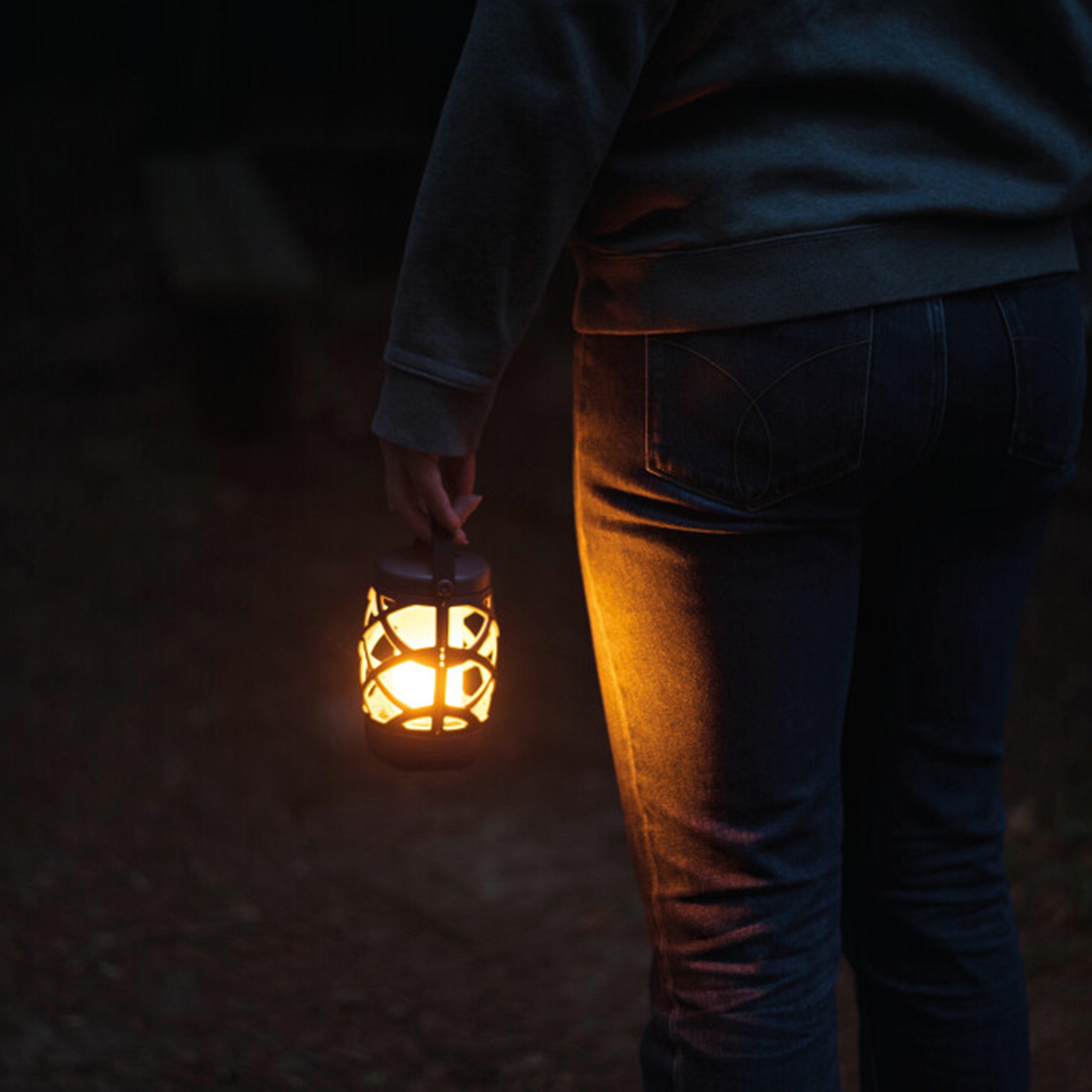 Pyro Artificial Flame Lantern
